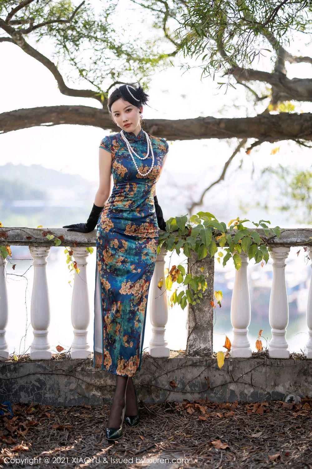性感女神杨晨晨Yome - 旗袍黑丝广西心愿旅拍