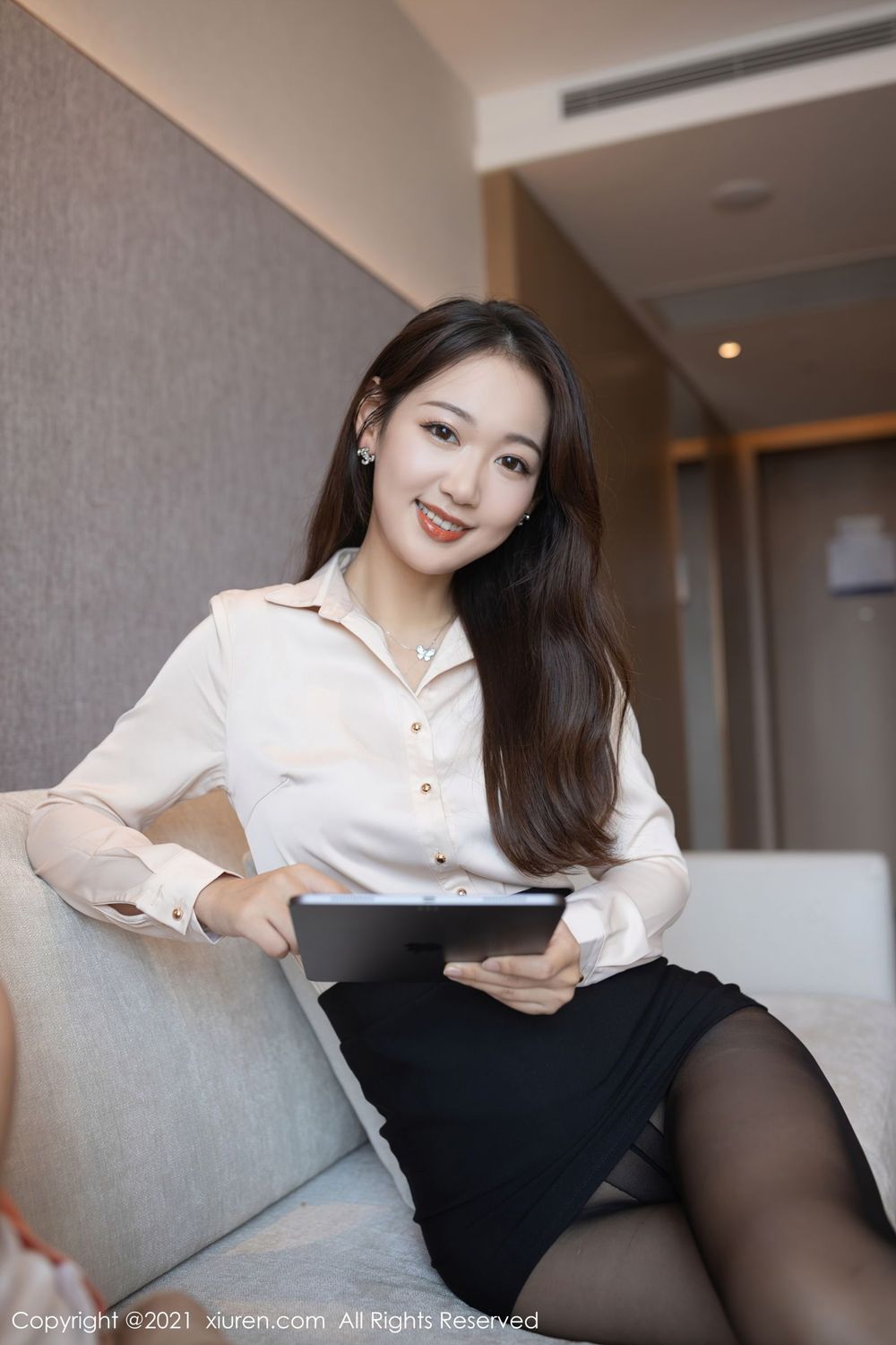 美女模特唐安琪 - 职场OL+投资顾问系列写真
