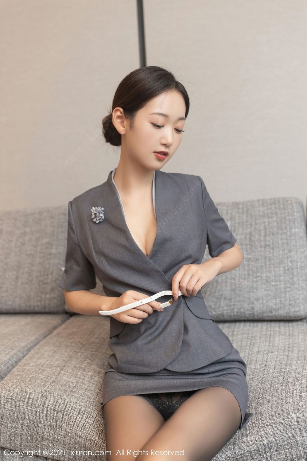 美女模特唐安琪 - 职场OL+催眠主题性感写真