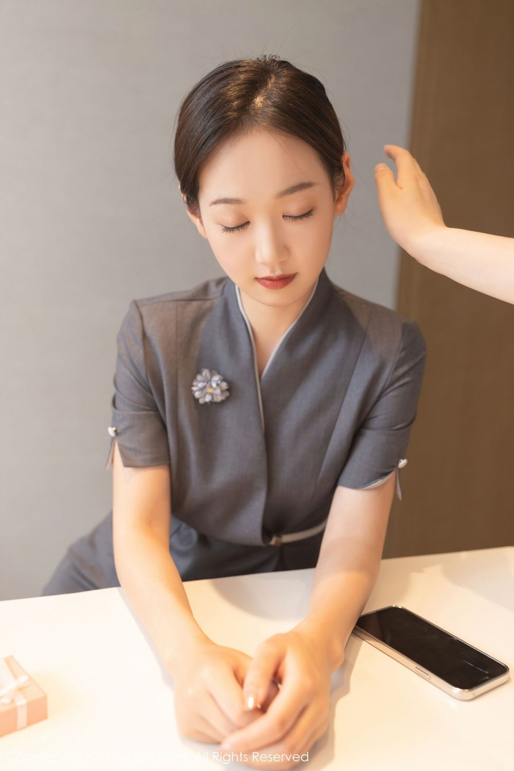 美女模特唐安琪 - 职场OL+催眠主题性感写真