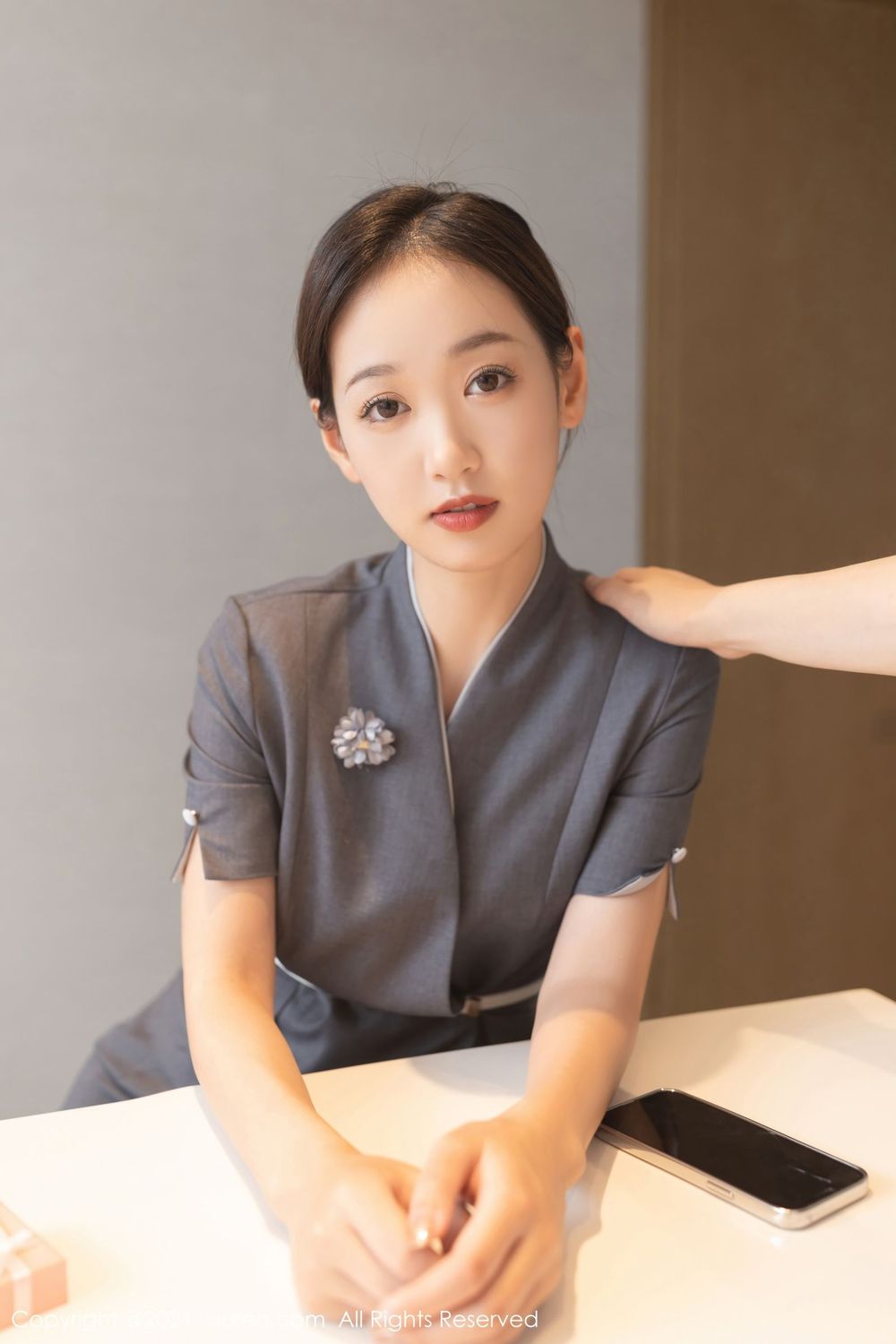 美女模特唐安琪 - 职场OL+催眠主题性感写真