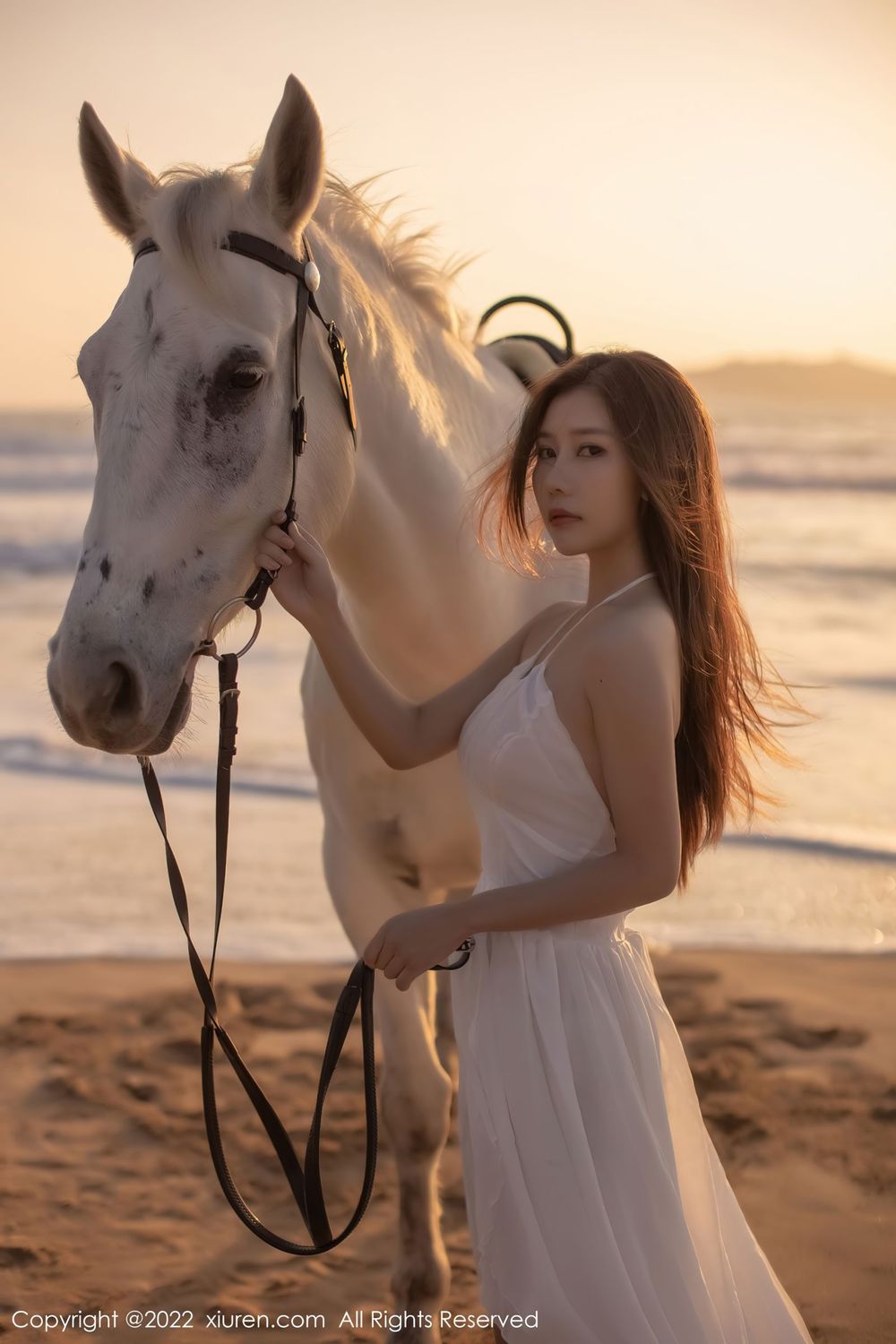 美女模特尹甜甜 - 超薄连体衣+沙滩系列三亚旅拍