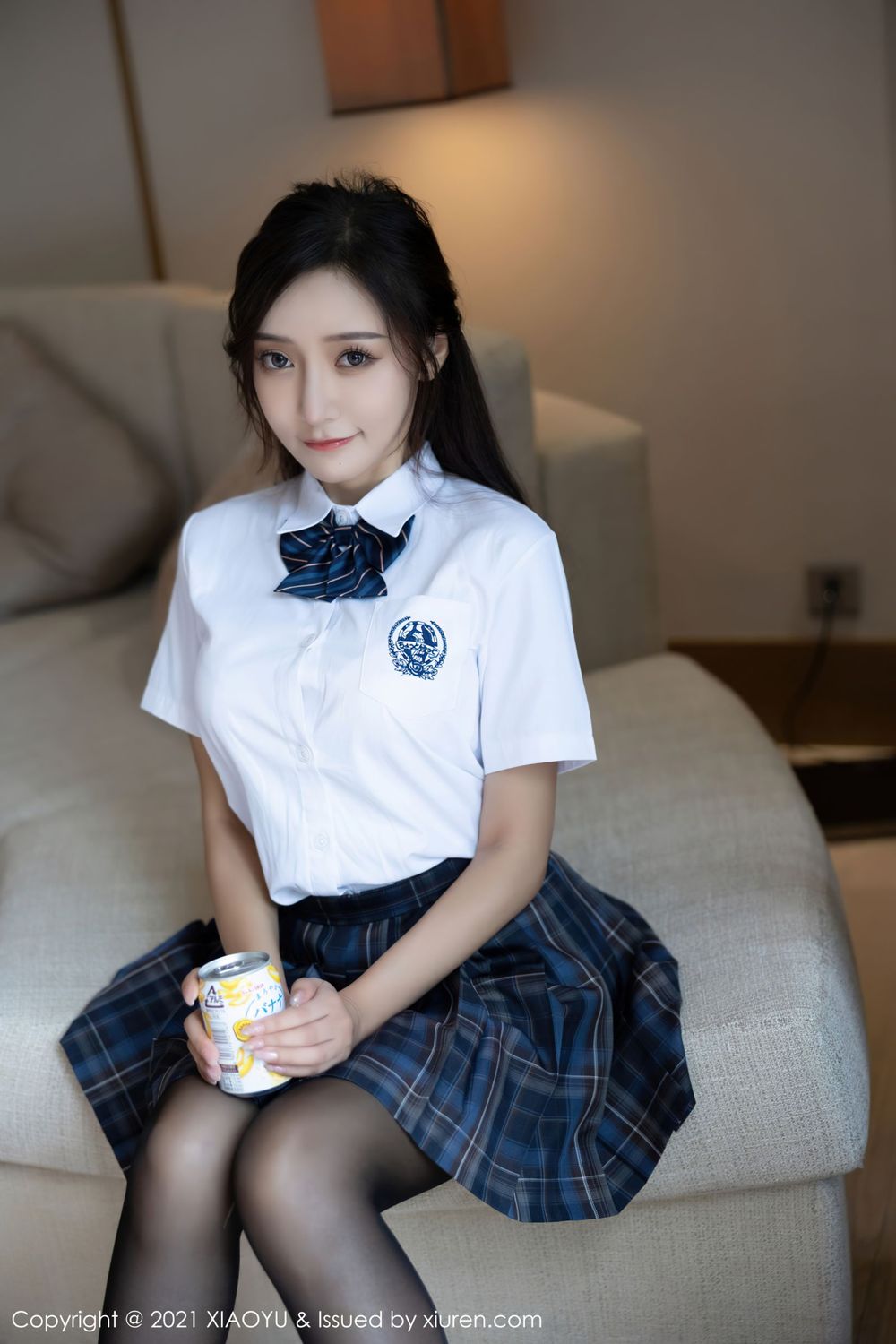 性感女神王馨瑶yanni - JK制服+黑丝系列写真