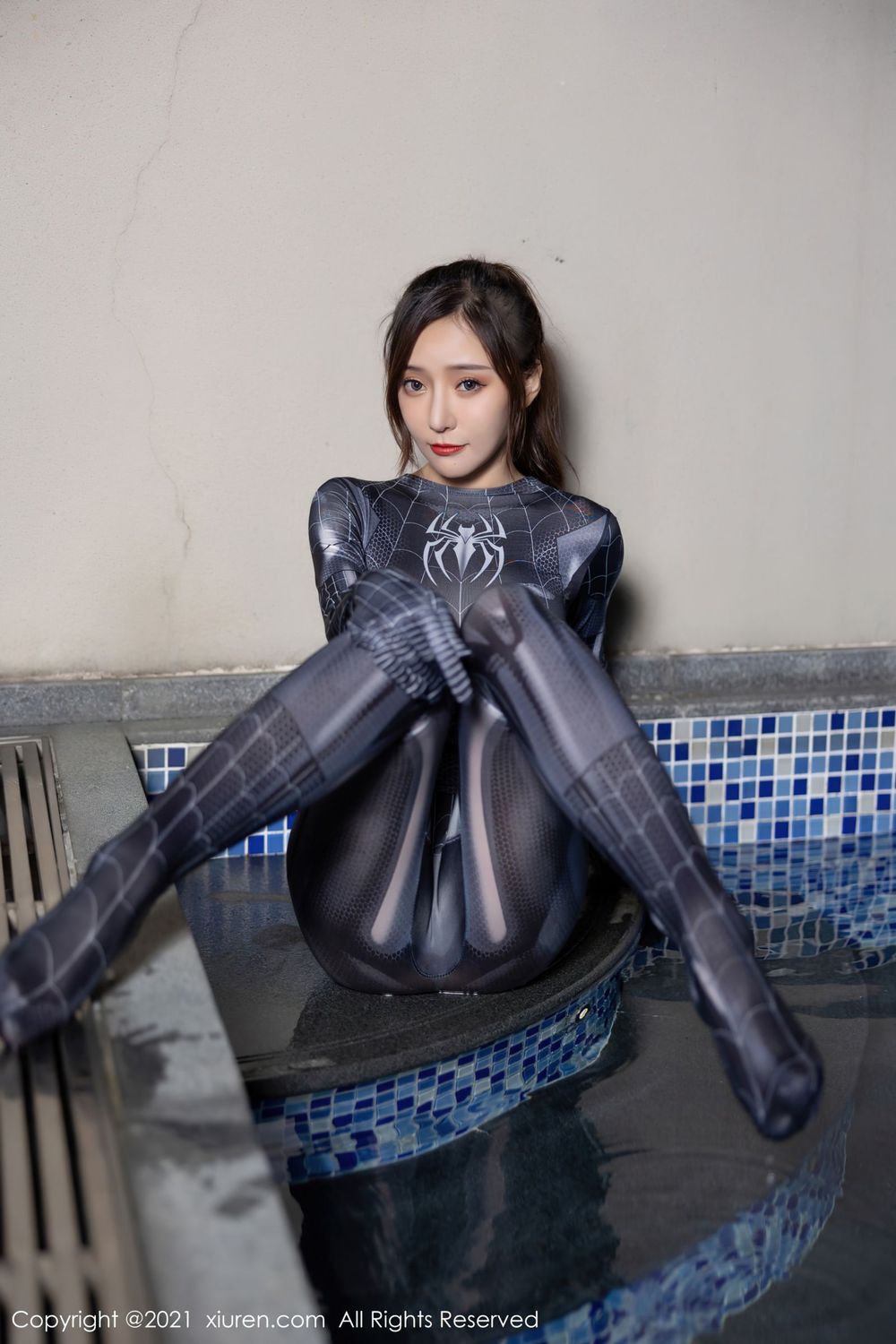 性感女神王馨瑶yanni - 蜘蛛侠+泳池系列写真
