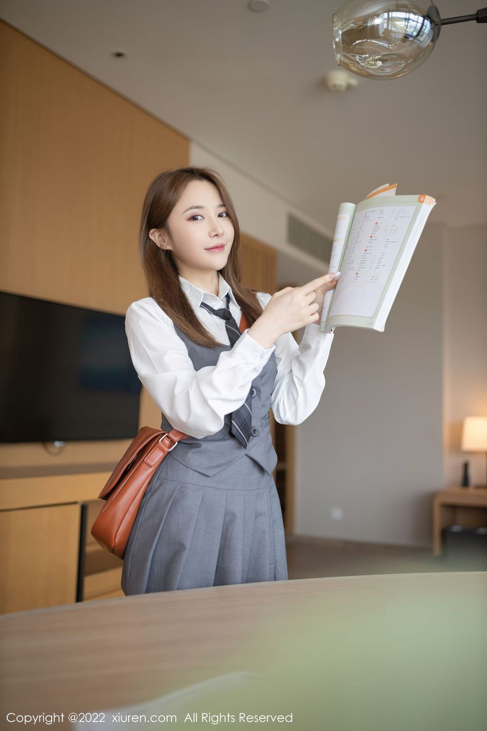美女模特鱼子酱Fish - JK制服+丝袜系列清纯写真