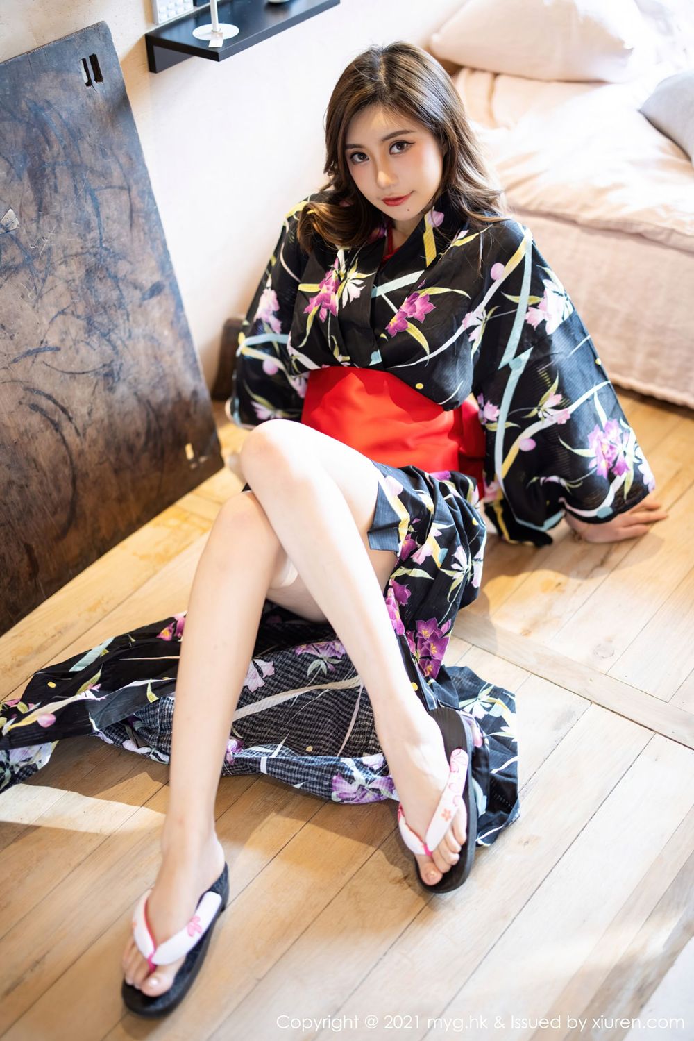 性感女神绮里嘉ula - 和服+红绳系列长三角旅拍