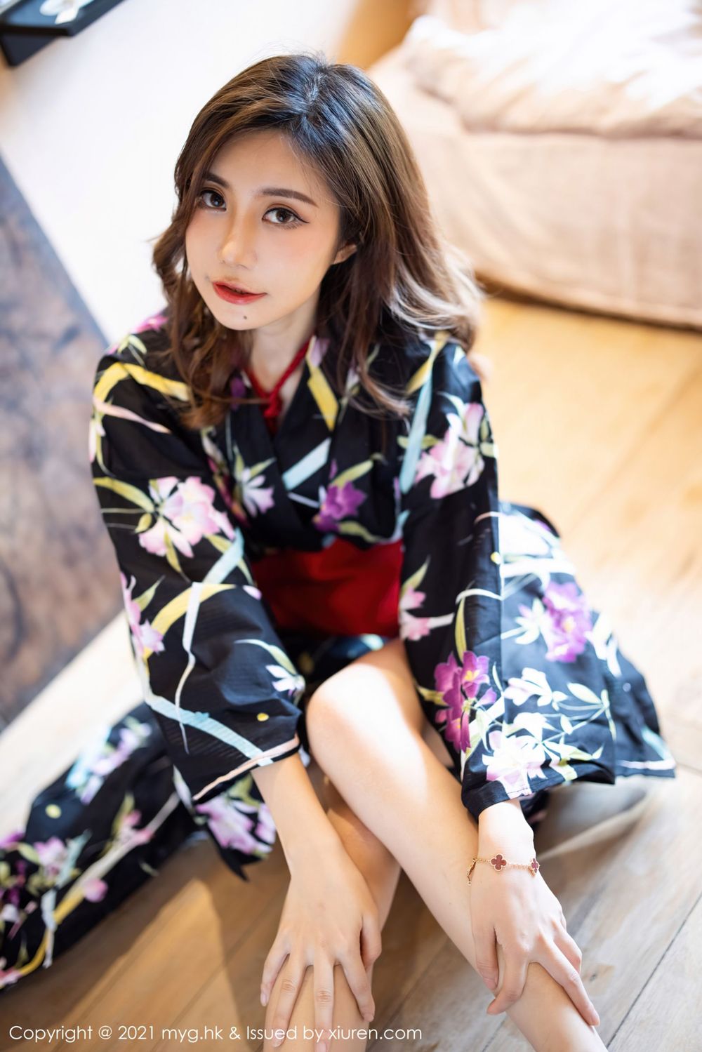 性感女神绮里嘉ula - 和服+红绳系列长三角旅拍
