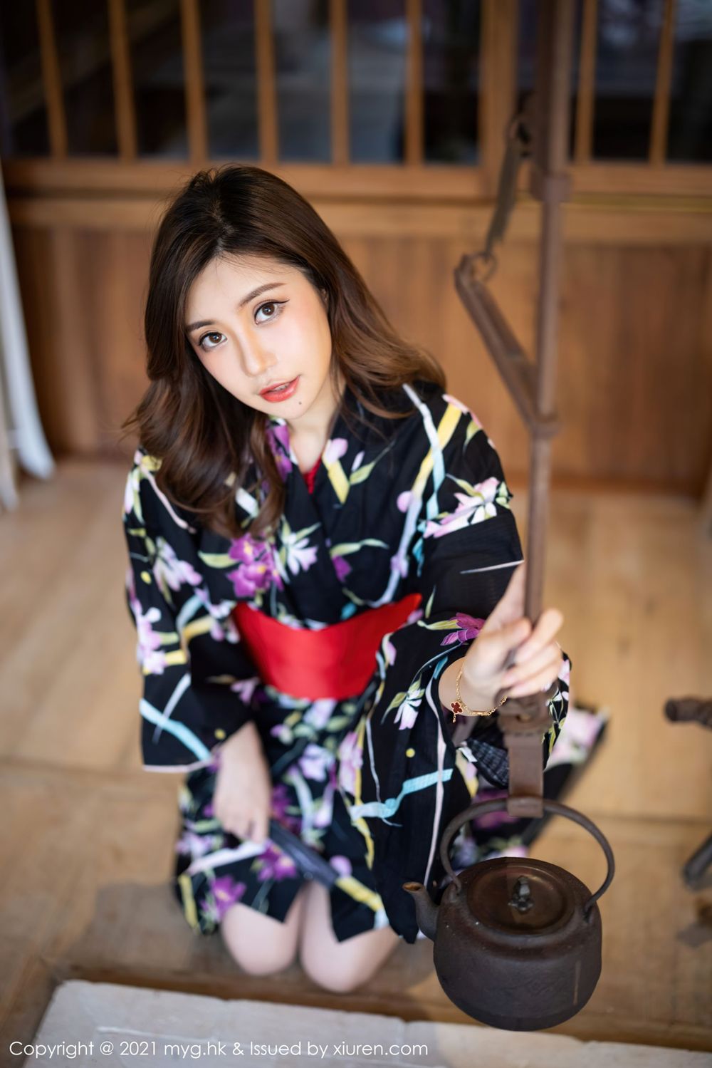 性感女神绮里嘉ula - 和服+红绳系列长三角旅拍
