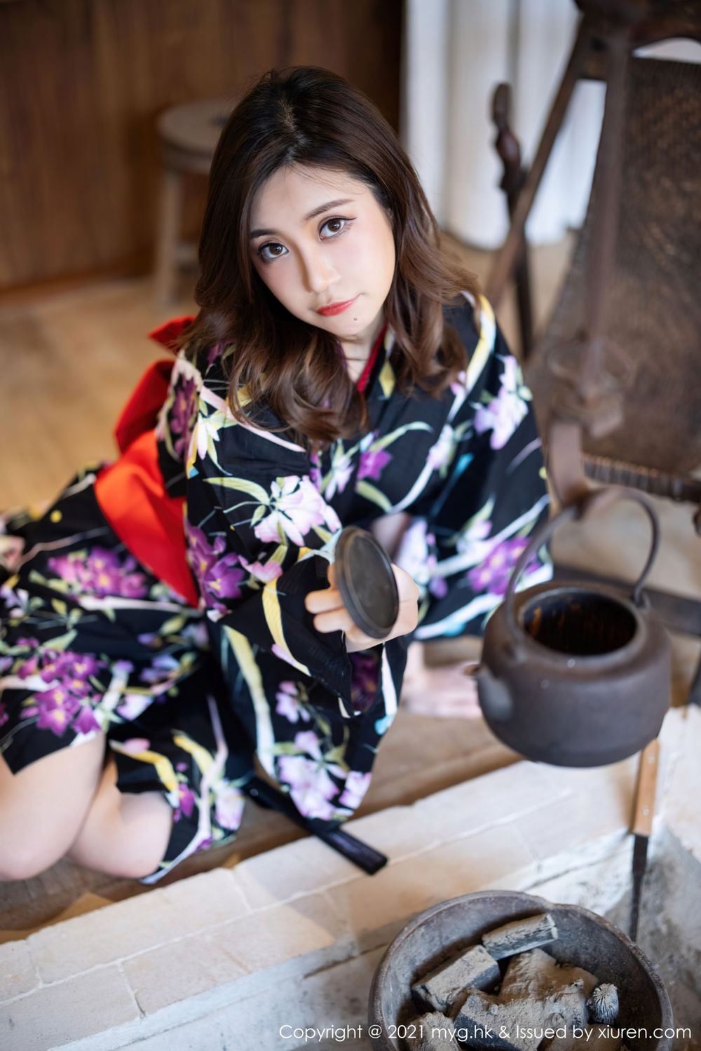 性感女神绮里嘉ula - 和服+红绳系列长三角旅拍