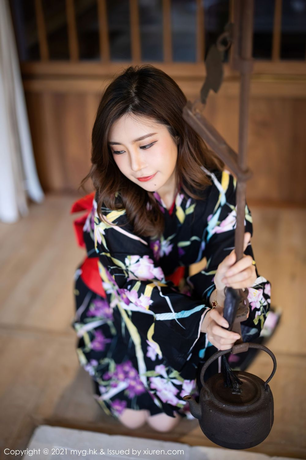 性感女神绮里嘉ula - 和服+红绳系列长三角旅拍