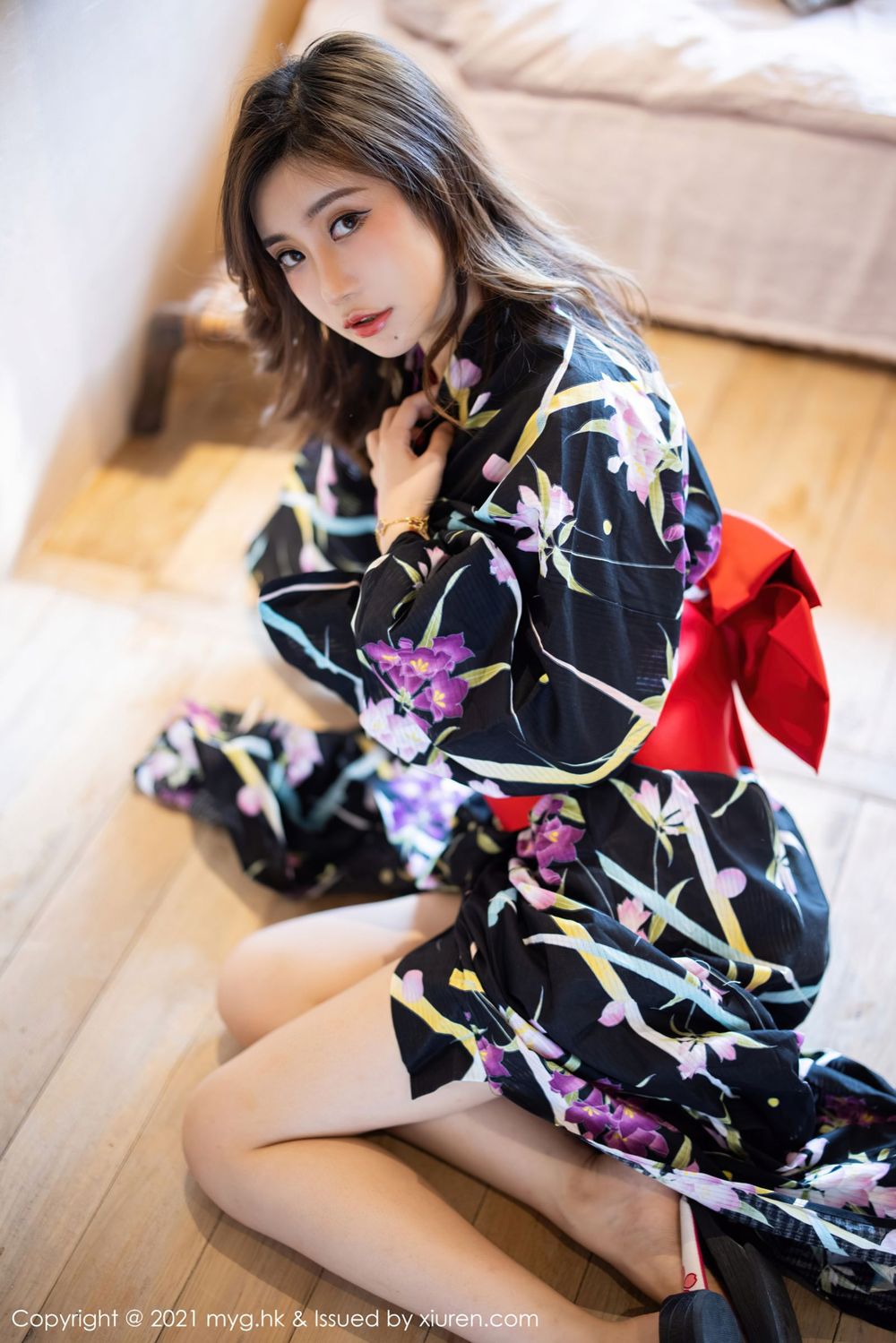 性感女神绮里嘉ula - 和服+红绳系列长三角旅拍
