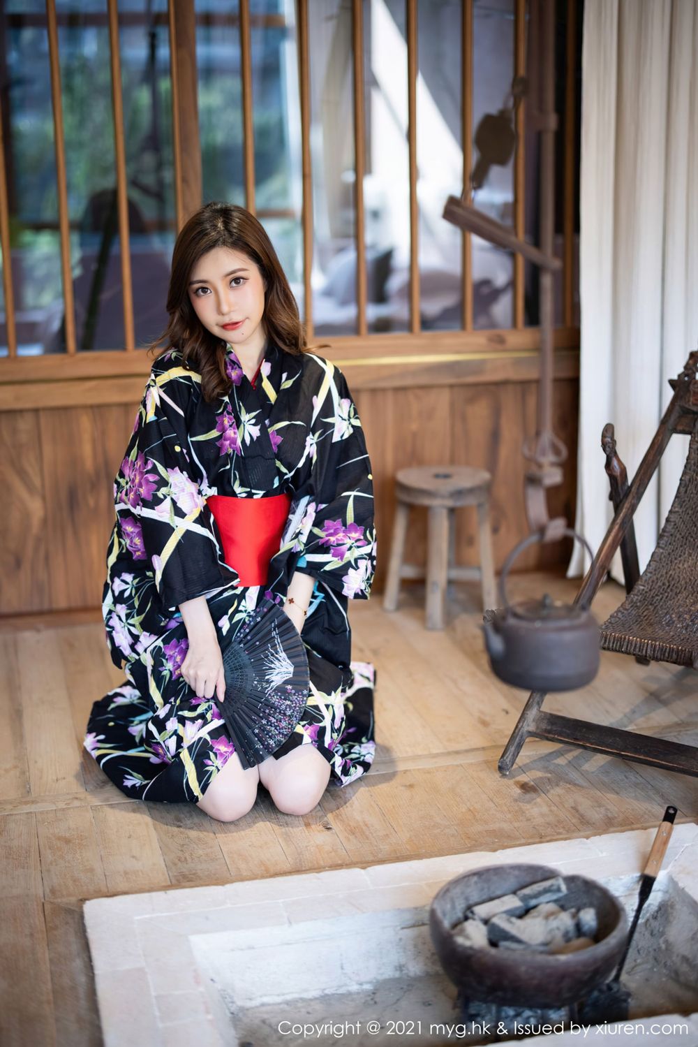 性感女神绮里嘉ula - 和服+红绳系列长三角旅拍