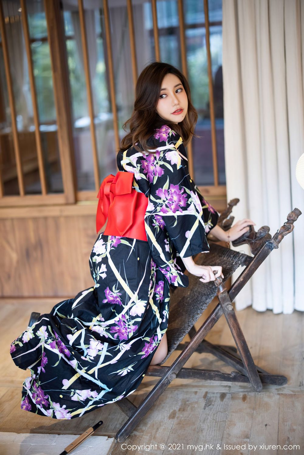 性感女神绮里嘉ula - 和服+红绳系列长三角旅拍