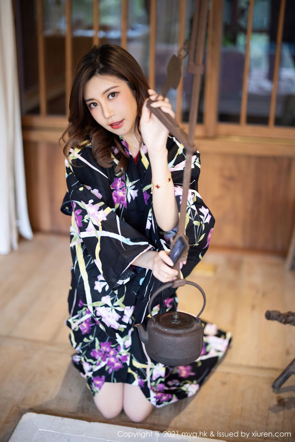 性感女神绮里嘉ula - 和服+红绳系列长三角旅拍