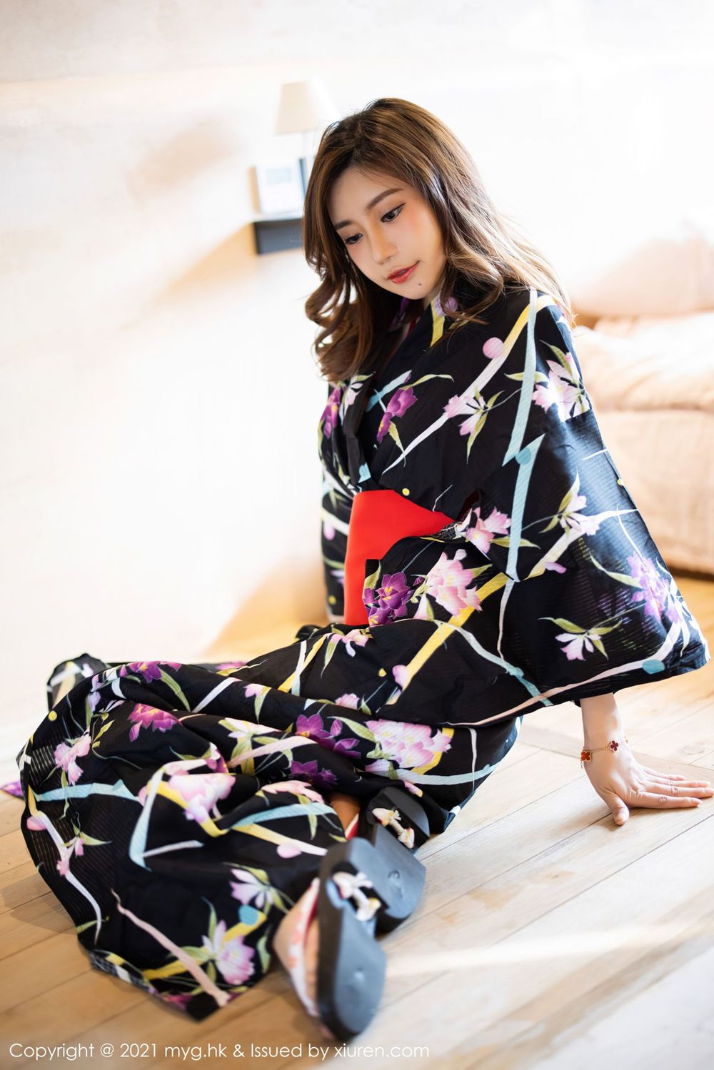 性感女神绮里嘉ula - 和服+红绳系列长三角旅拍