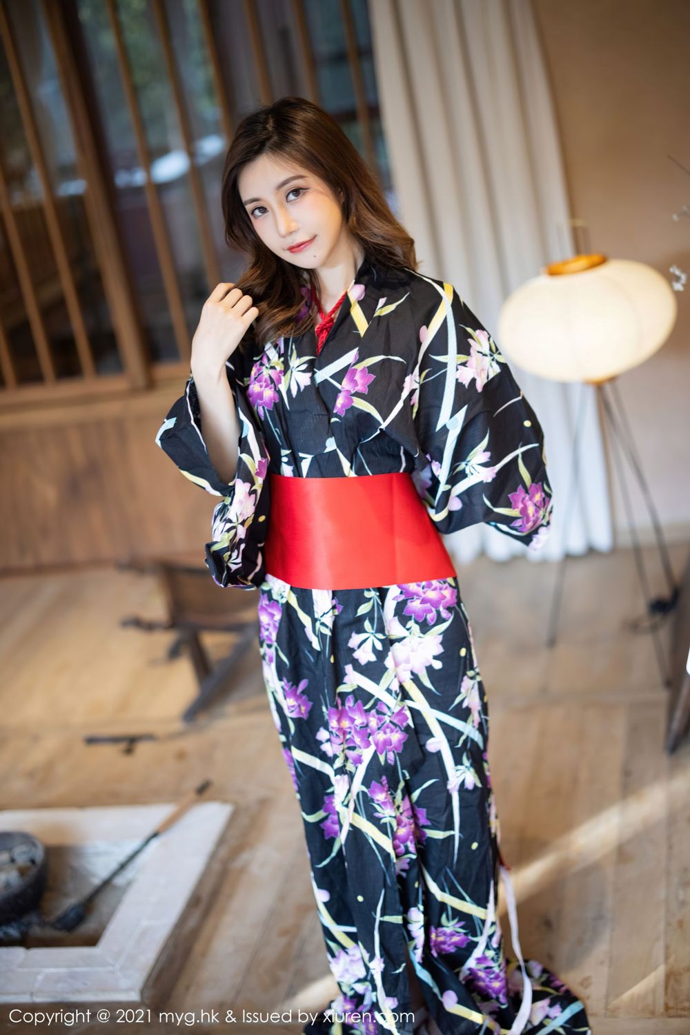 性感女神绮里嘉ula - 和服+红绳系列长三角旅拍