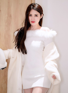[XiuRen秀人网] 美女模特诗诗kiki - 白色毛衣+丝袜系列惹火写真 No.4578