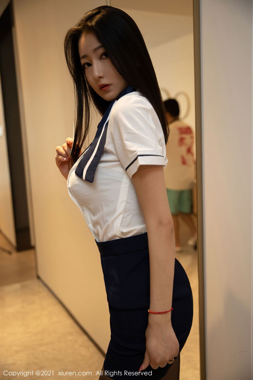 美女模特熊小诺 - 职场OL+黑丝系列阳朔旅拍
