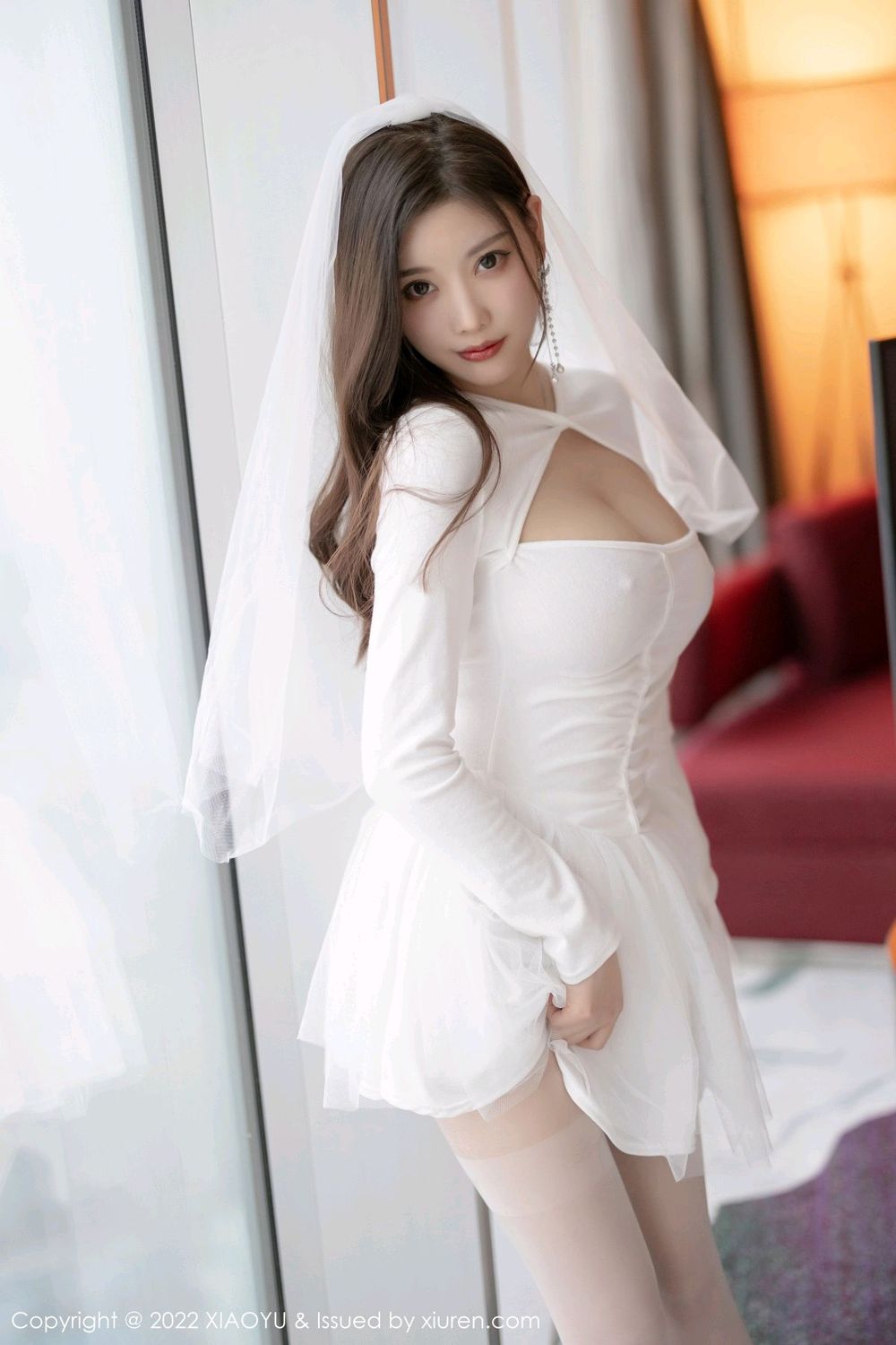 性感女神杨晨晨Yome - 婚纱服饰+丝袜系列写真