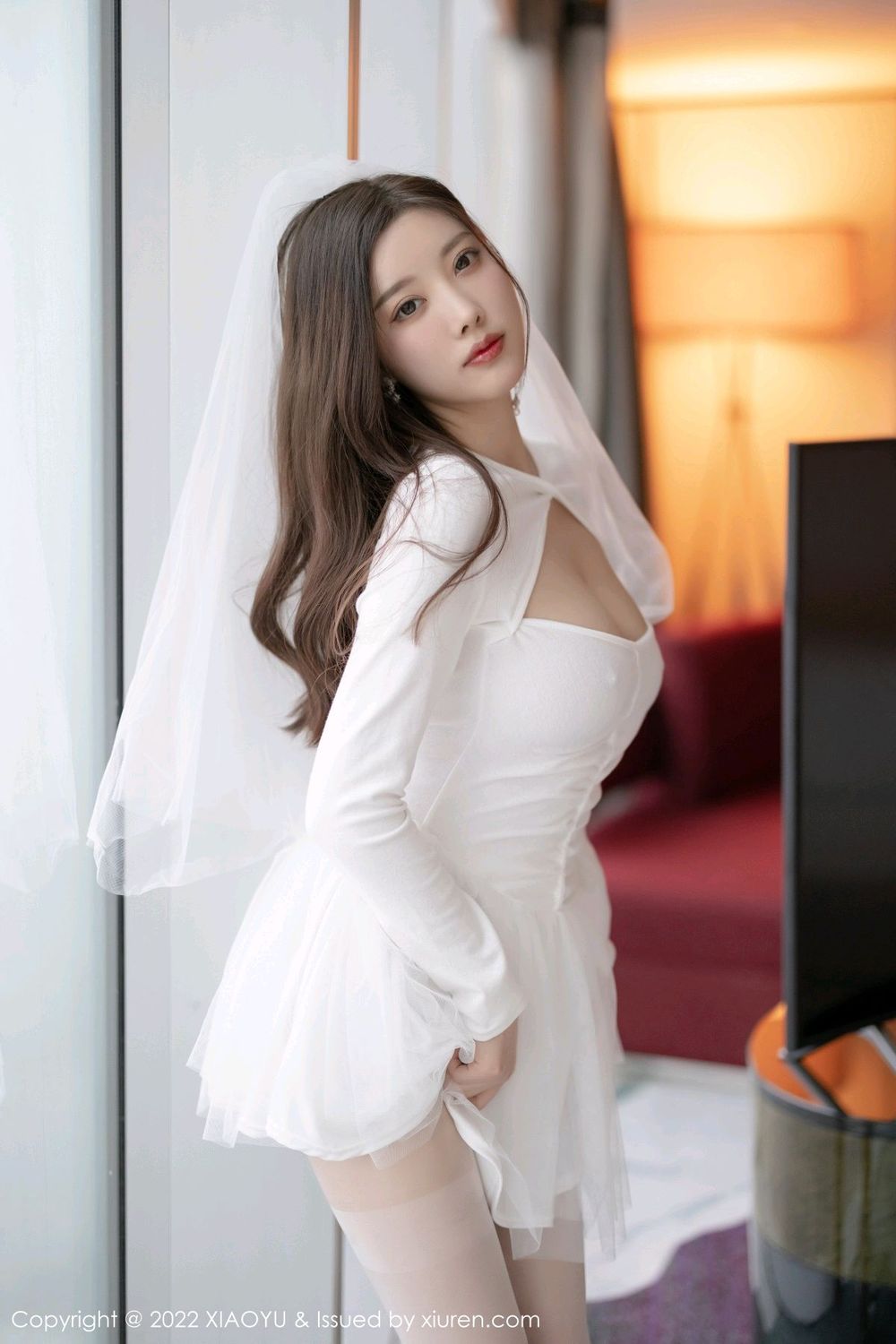 性感女神杨晨晨Yome - 婚纱服饰+丝袜系列写真