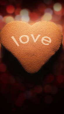 自制爱心小饼干代表爱情的回忆手机壁纸