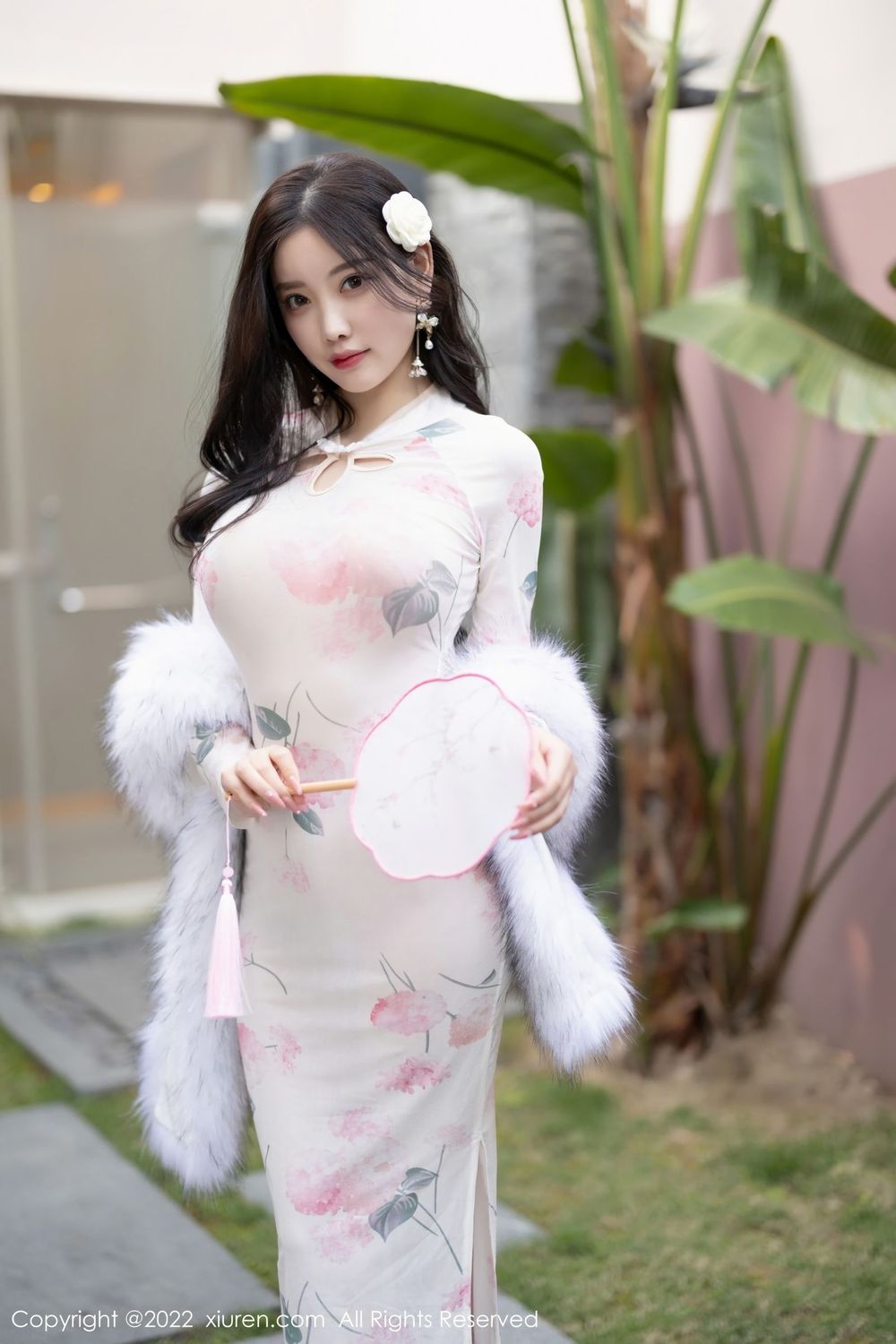 性感女神杨晨晨Yome - 古典旗袍+丝袜系列写真
