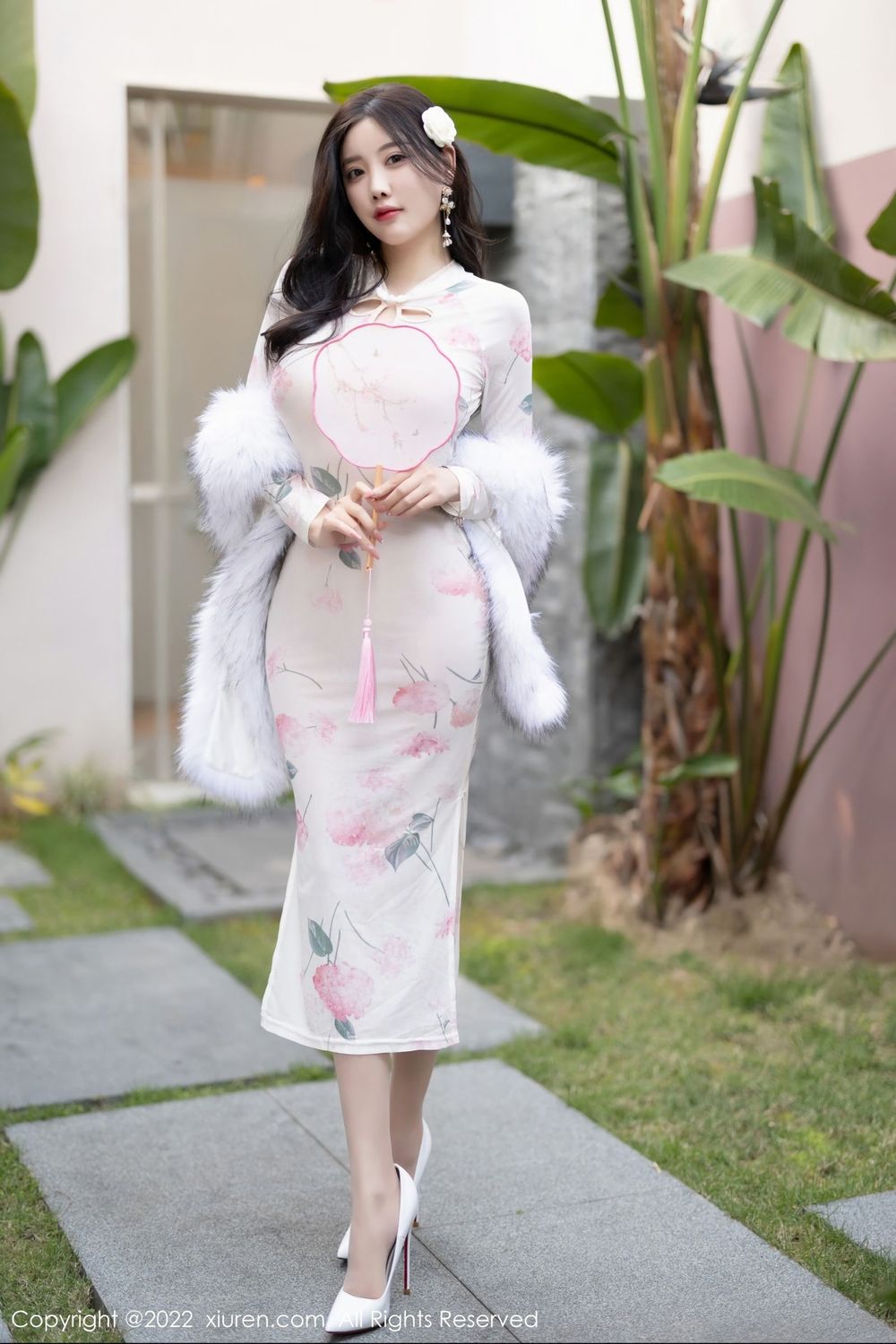 性感女神杨晨晨Yome - 古典旗袍+丝袜系列写真