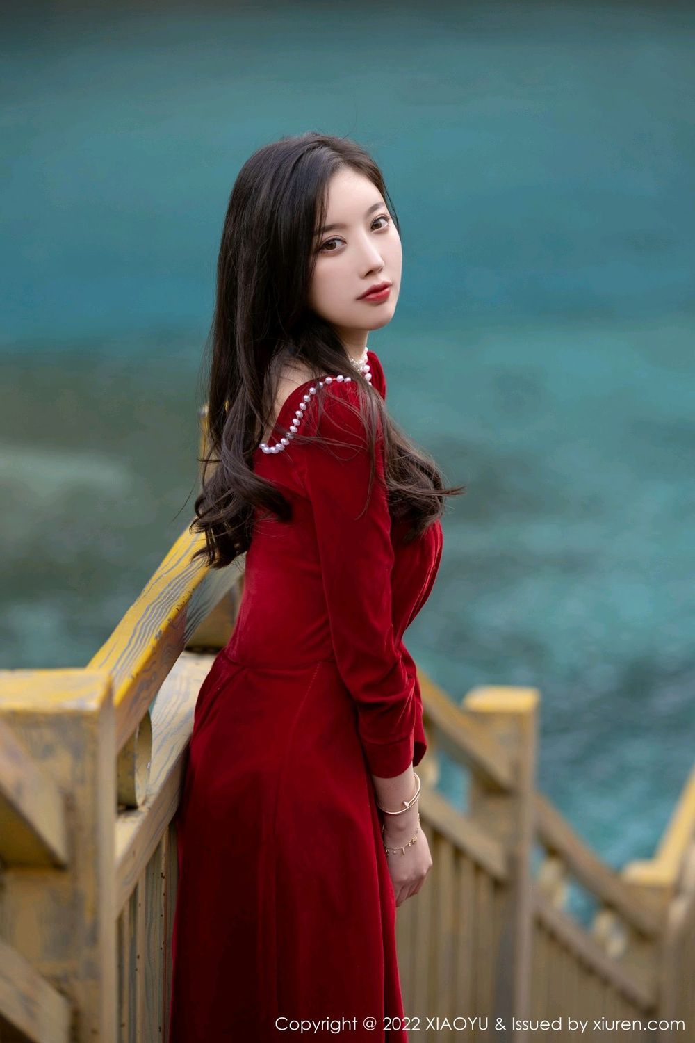 性感女神杨晨晨Yome - 红色长裙+花色旗袍丽江旅拍