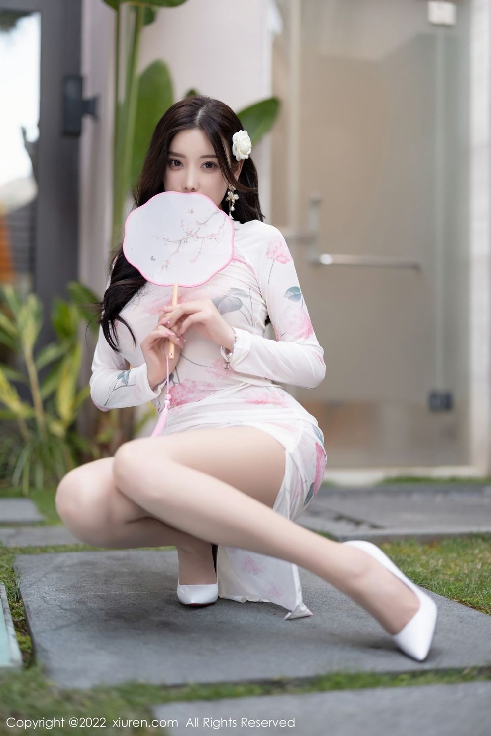 性感女神杨晨晨Yome - 古典旗袍+丝袜系列写真