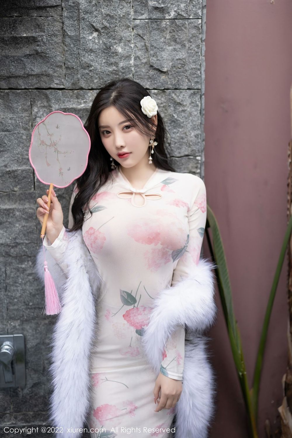 性感女神杨晨晨Yome - 古典旗袍+丝袜系列写真