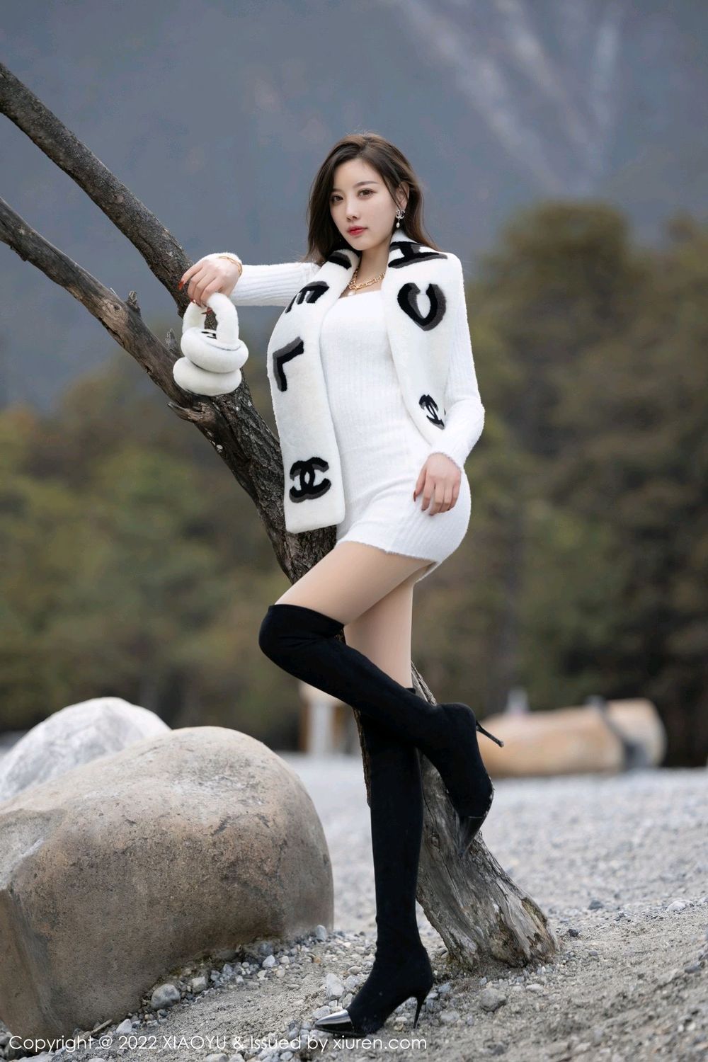 性感女神杨晨晨Yome - 多套长裙服饰丽江心愿旅拍