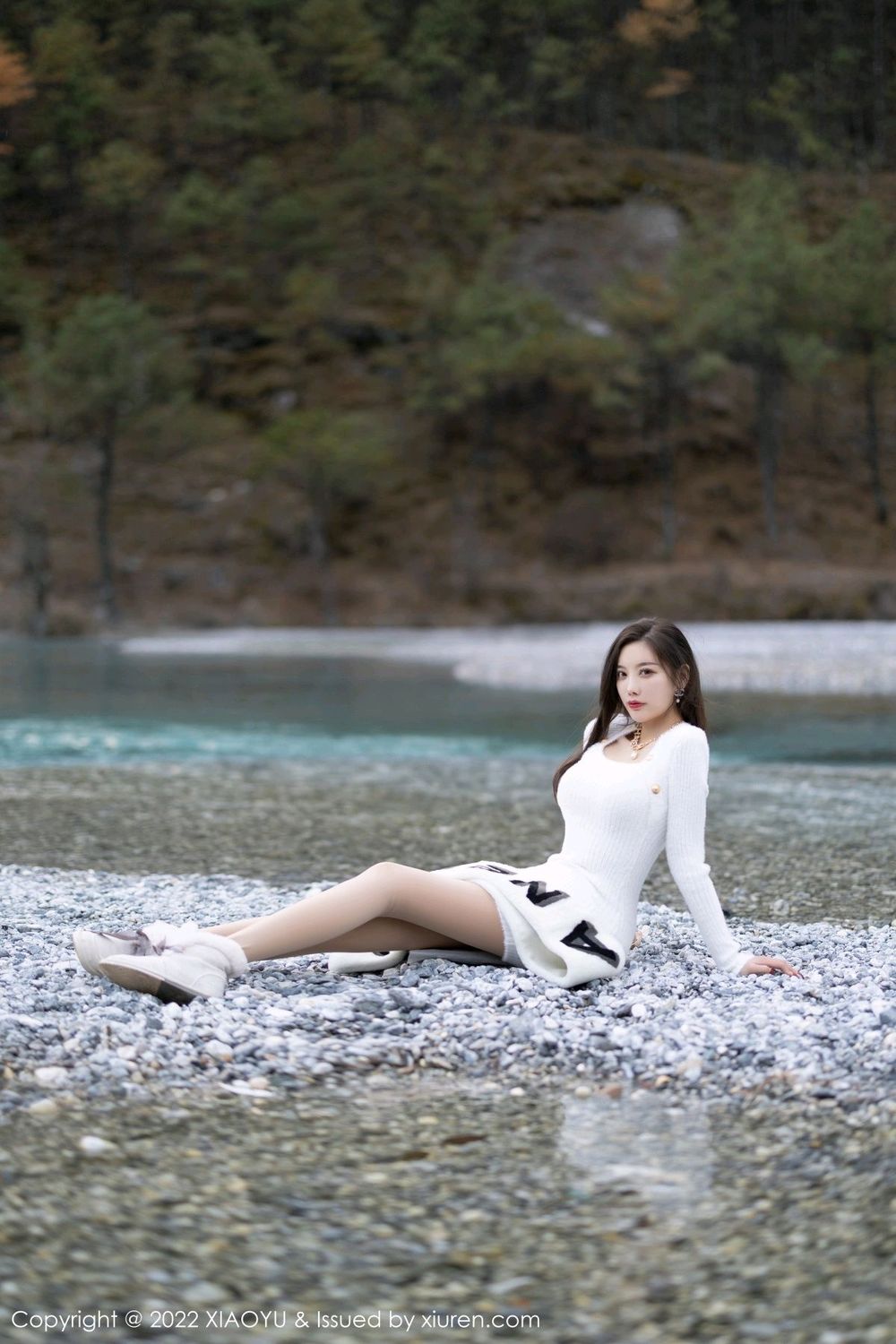 性感女神杨晨晨Yome - 多套长裙服饰丽江心愿旅拍