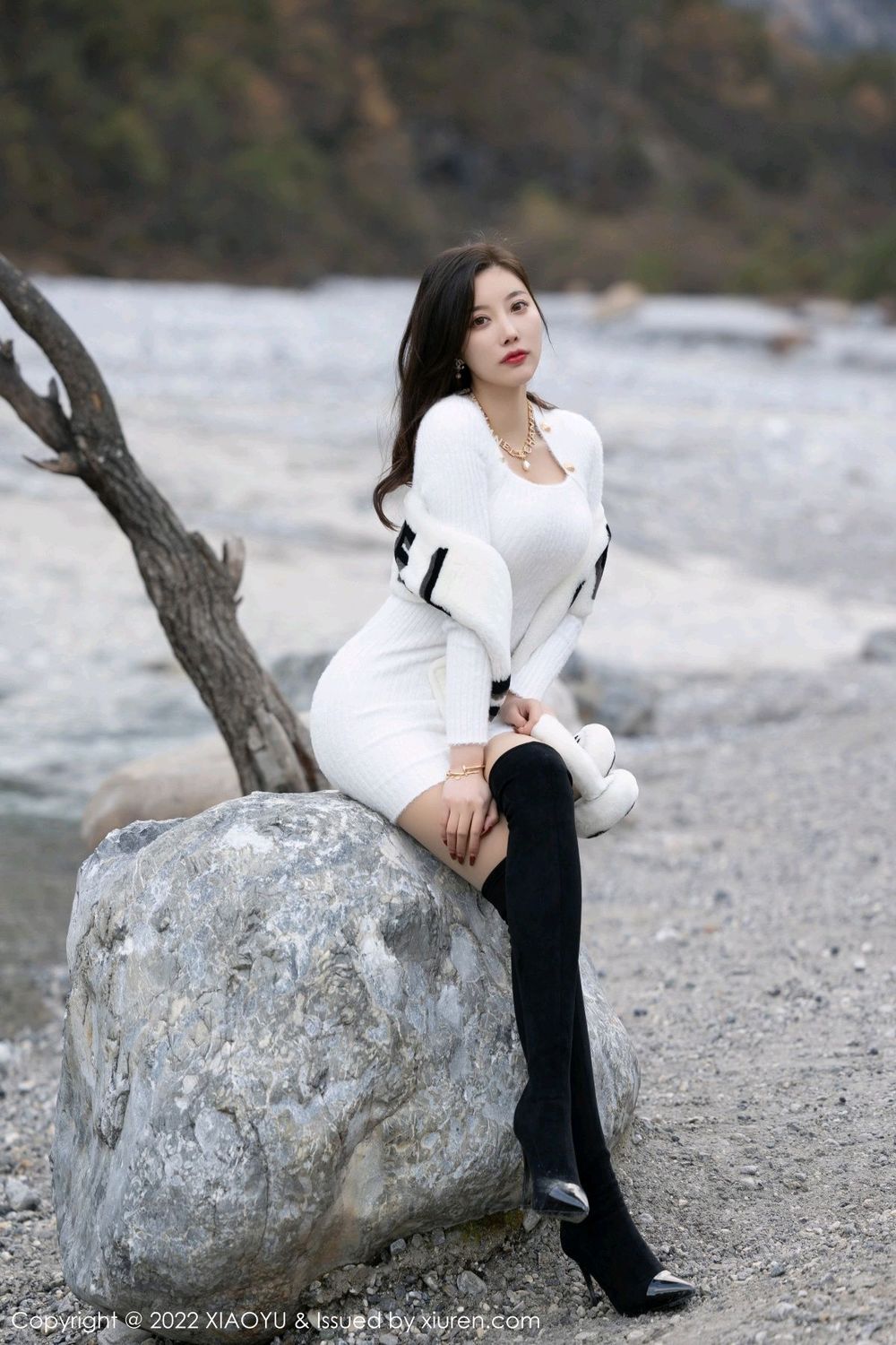 性感女神杨晨晨Yome - 多套长裙服饰丽江心愿旅拍