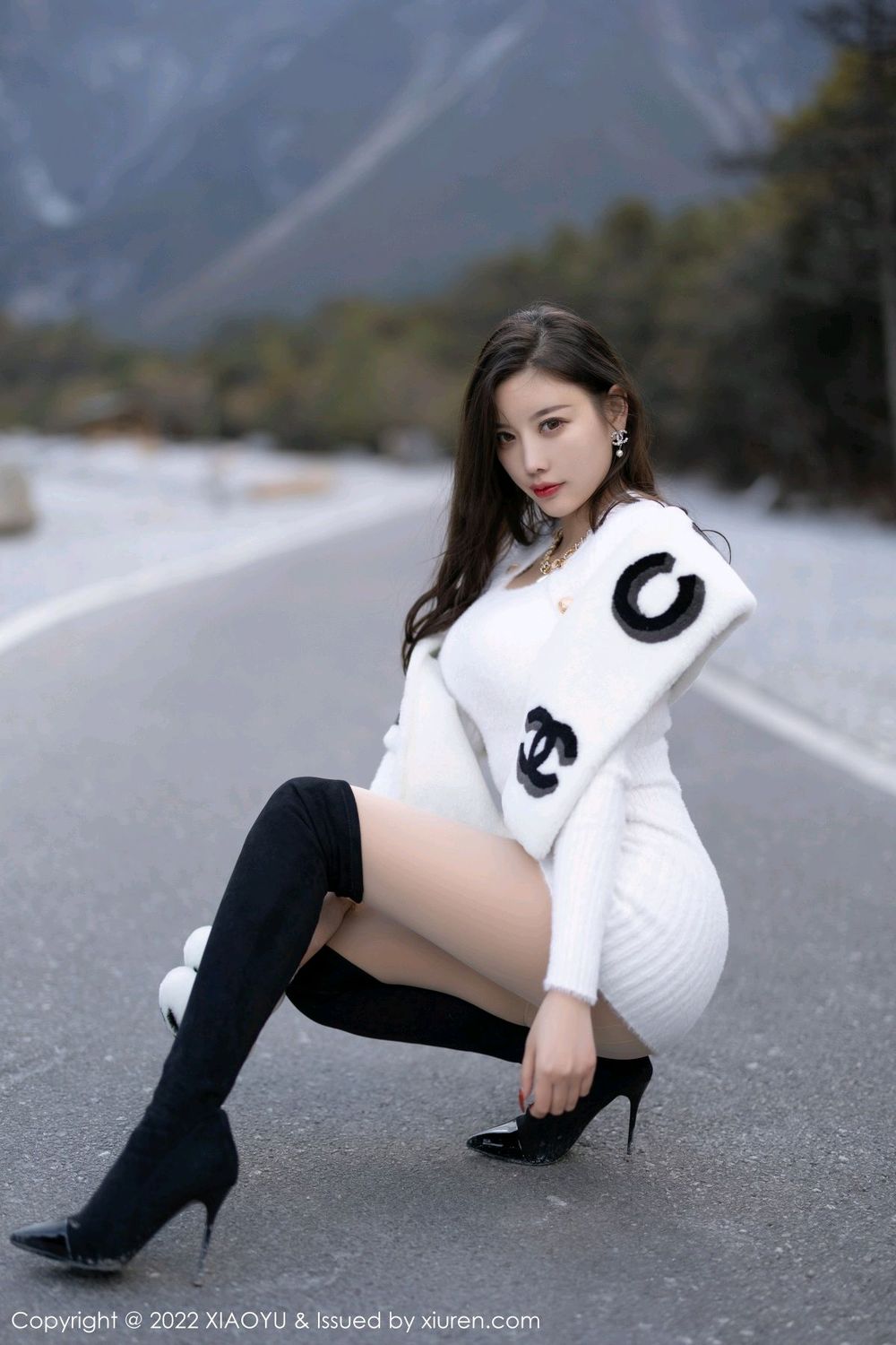 性感女神杨晨晨Yome - 多套长裙服饰丽江心愿旅拍