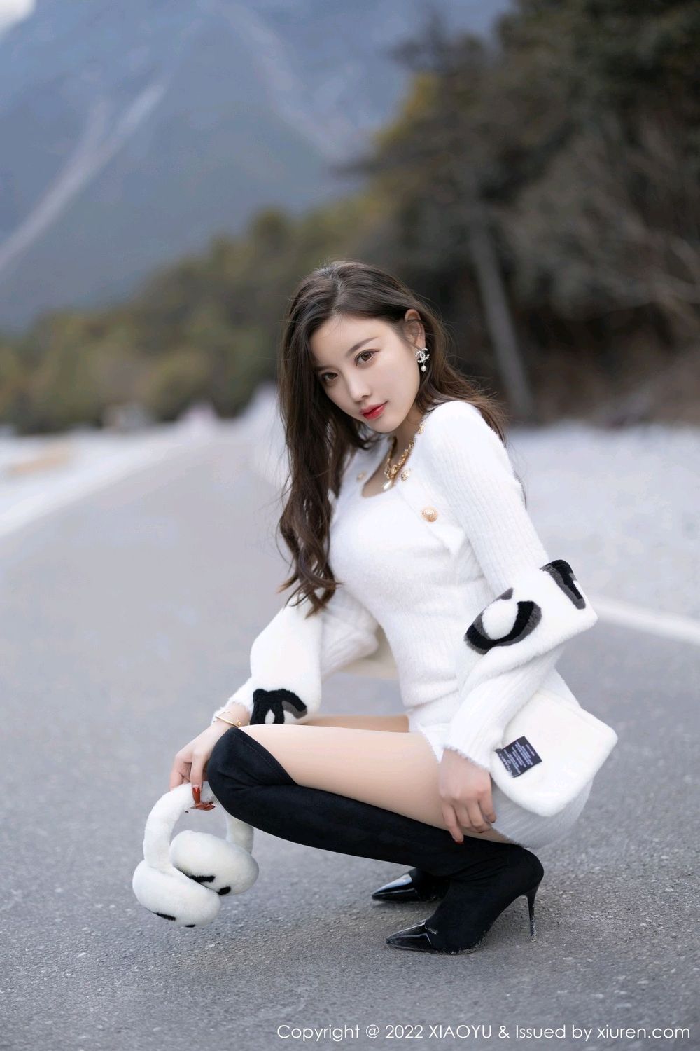 性感女神杨晨晨Yome - 多套长裙服饰丽江心愿旅拍