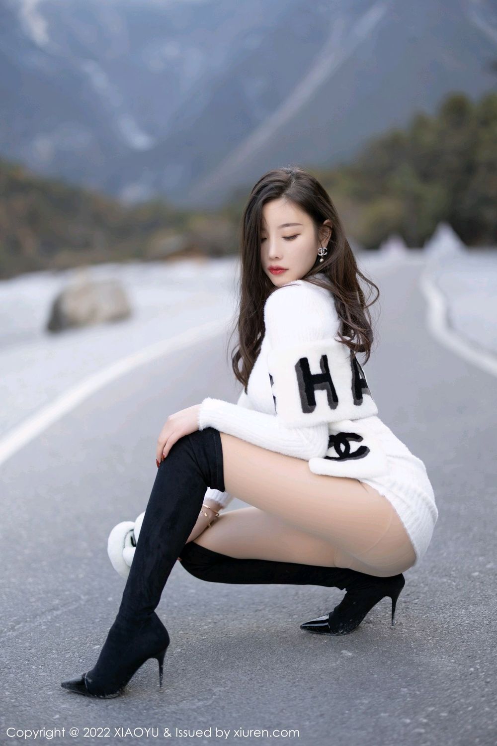 性感女神杨晨晨Yome - 多套长裙服饰丽江心愿旅拍