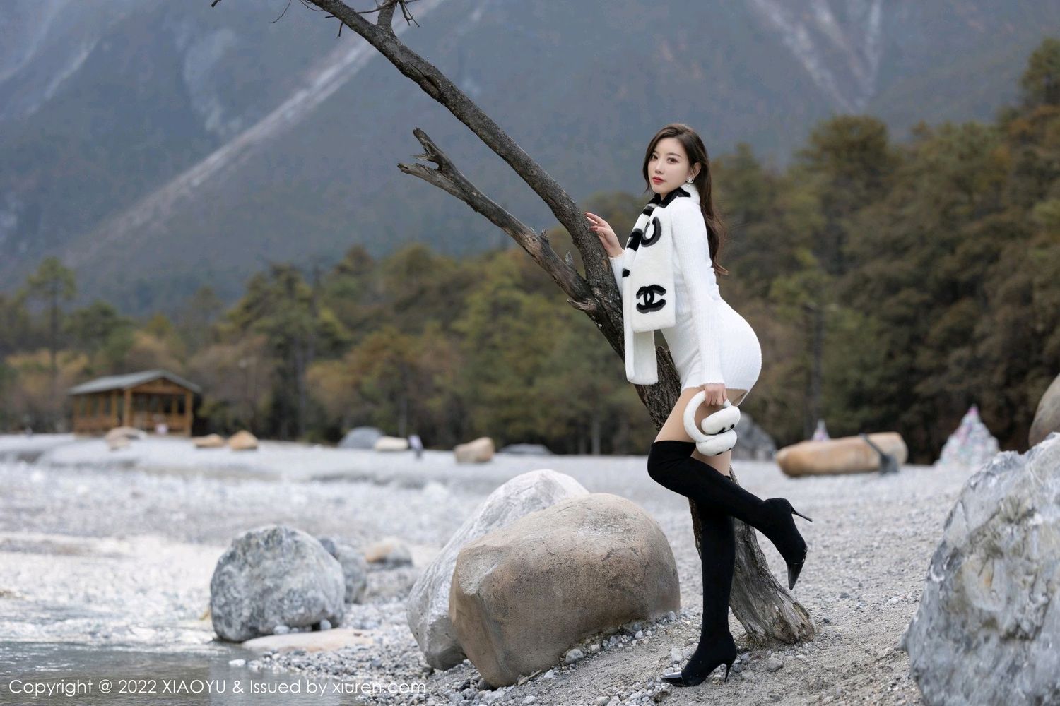性感女神杨晨晨Yome - 多套长裙服饰丽江心愿旅拍