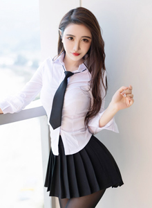 [XIAOYU语画界] 性感女神绯月樱Cherry - 白衬衫+黑色短裙惠州旅拍 No.700