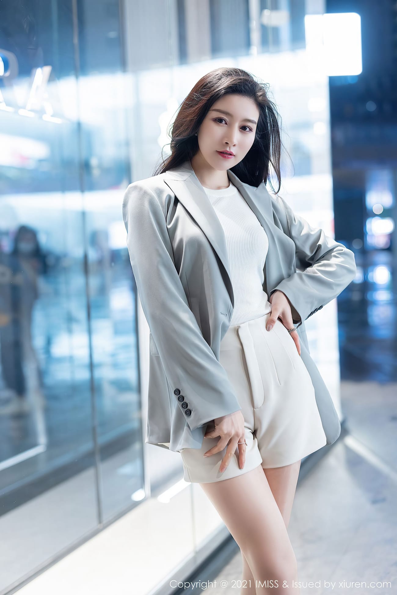 气质美女Vanessa - 职场OL+丝袜系列性感写真