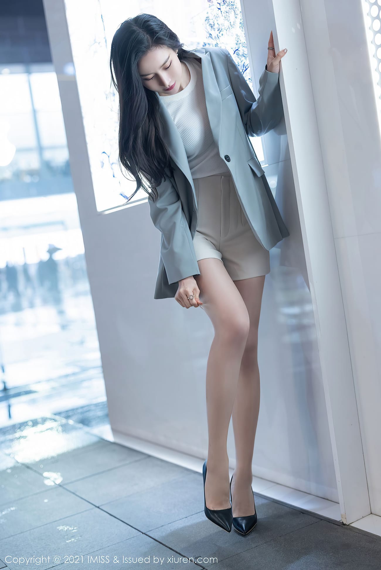 气质美女Vanessa - 职场OL+丝袜系列性感写真