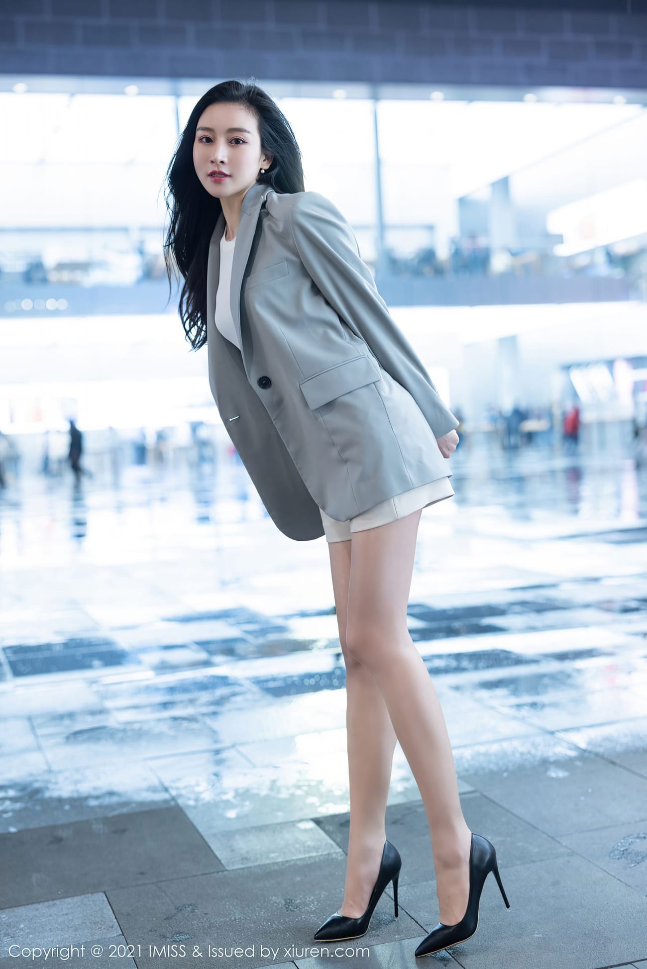 气质美女Vanessa - 职场OL+丝袜系列性感写真