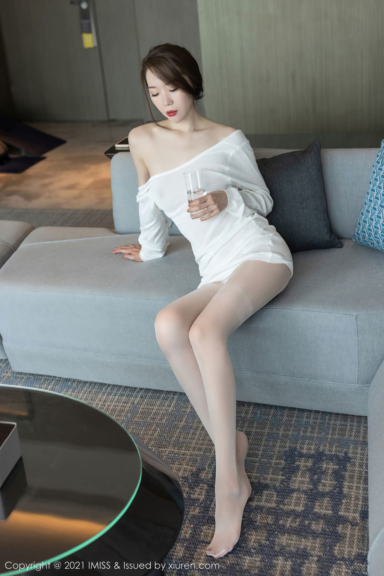 美女模特梦心月 - 古典旗袍+丝袜系列澳门旅拍