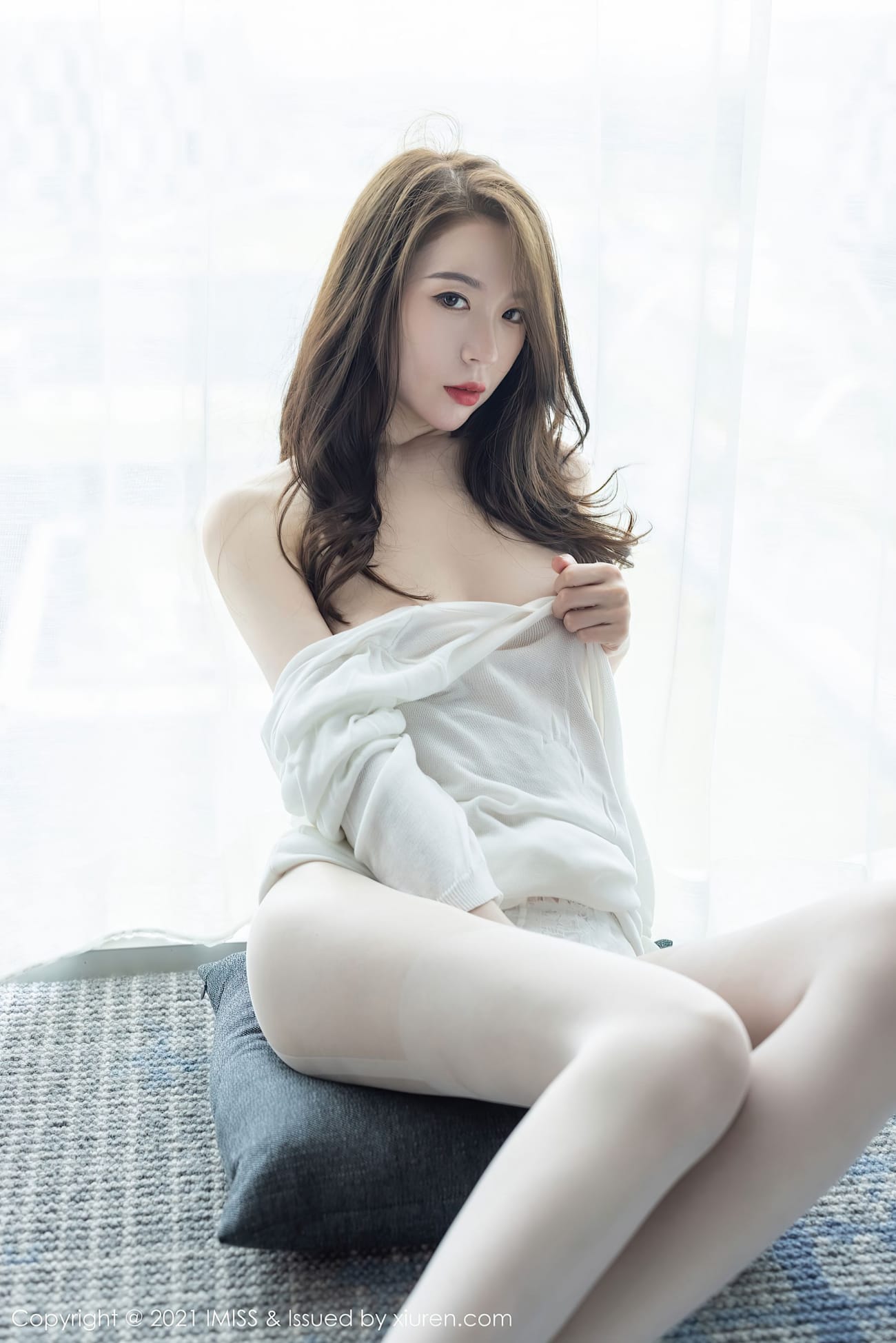 美女模特梦心月 - 古典旗袍+丝袜系列澳门旅拍