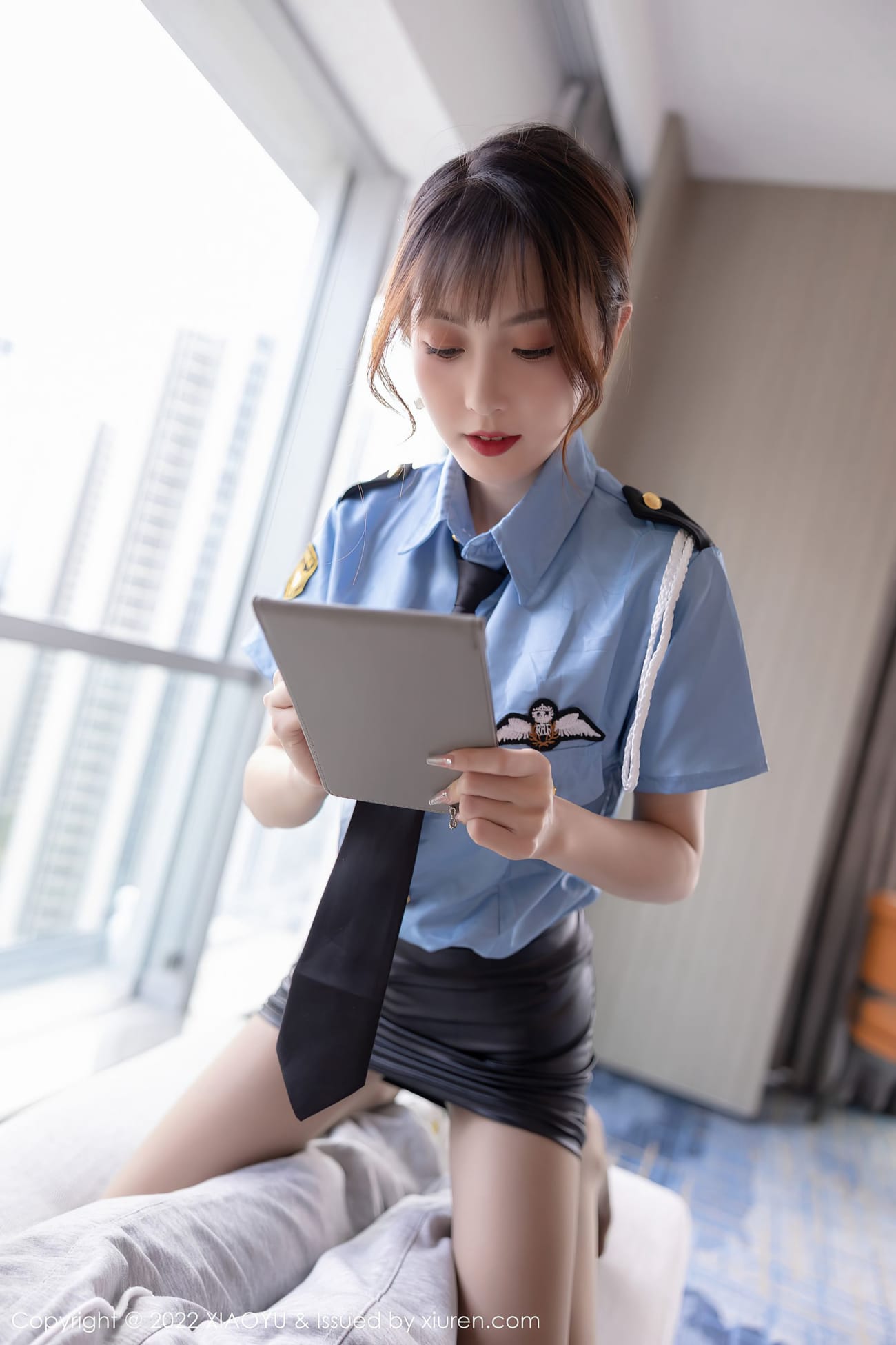 模特林星阑 - 警花制服+情趣系列娇媚写真