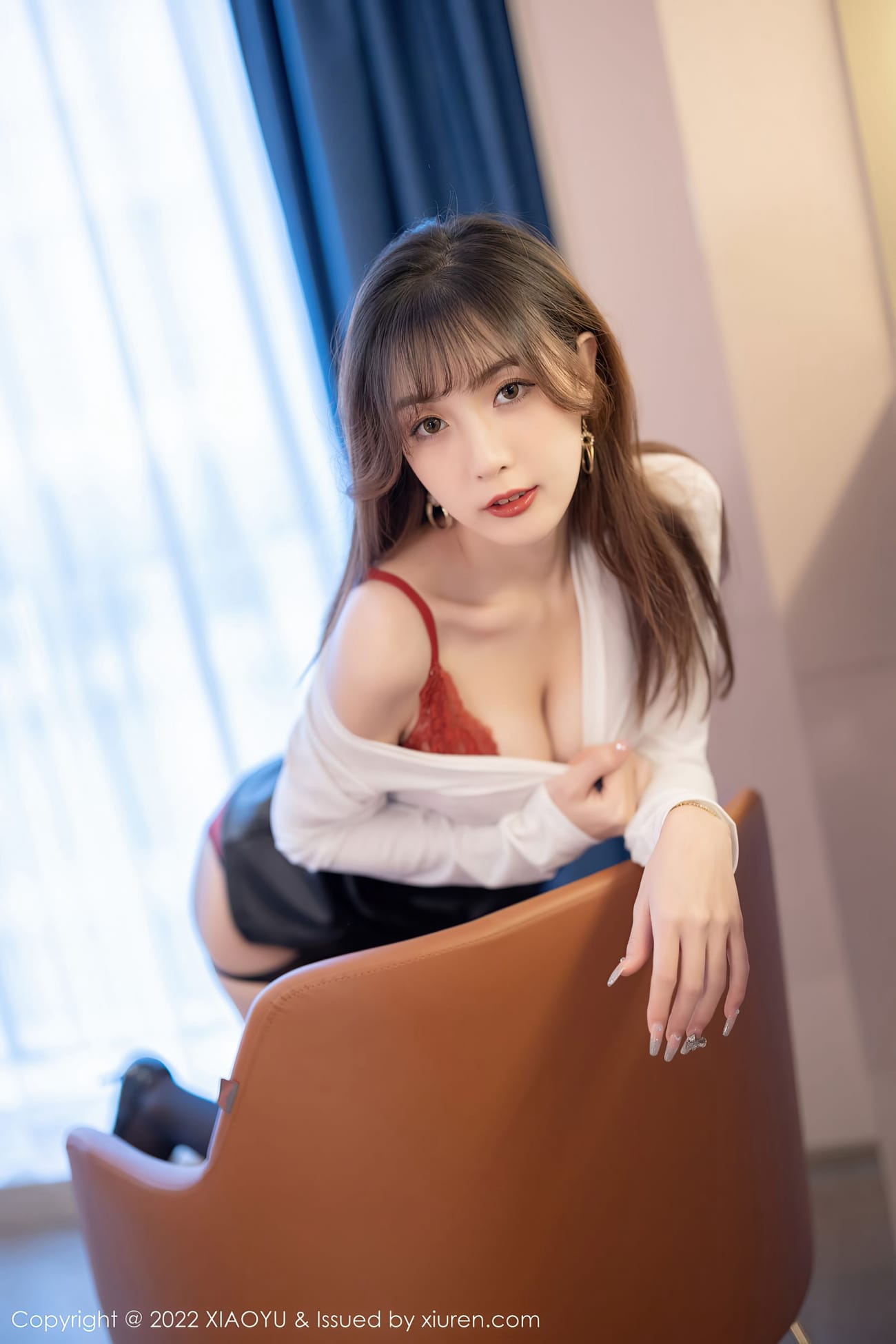 模特林星阑 - 职场OL+黑丝系列性感写真