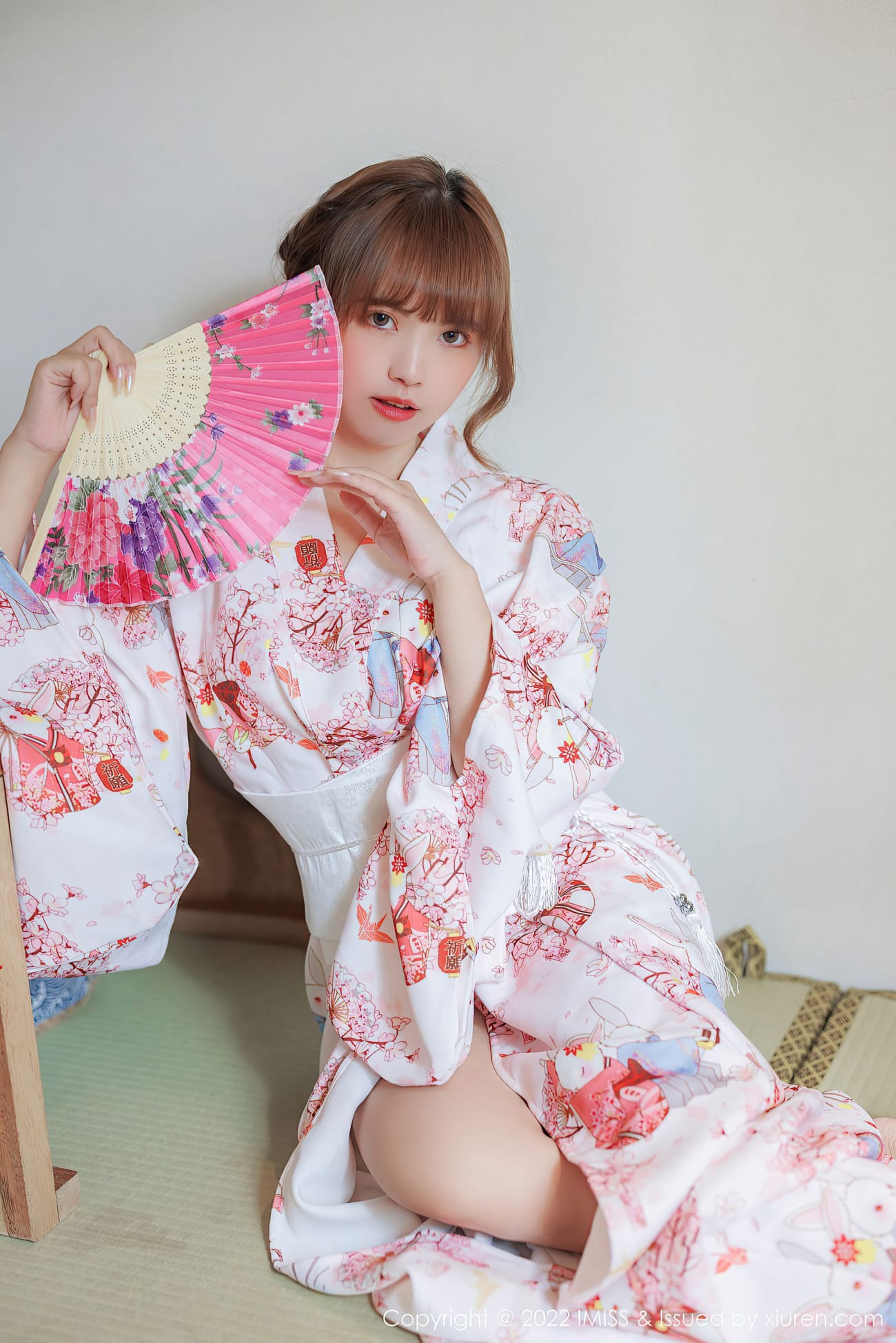 新人模特张思允Nice - 清新和服+内衣系列心愿写真