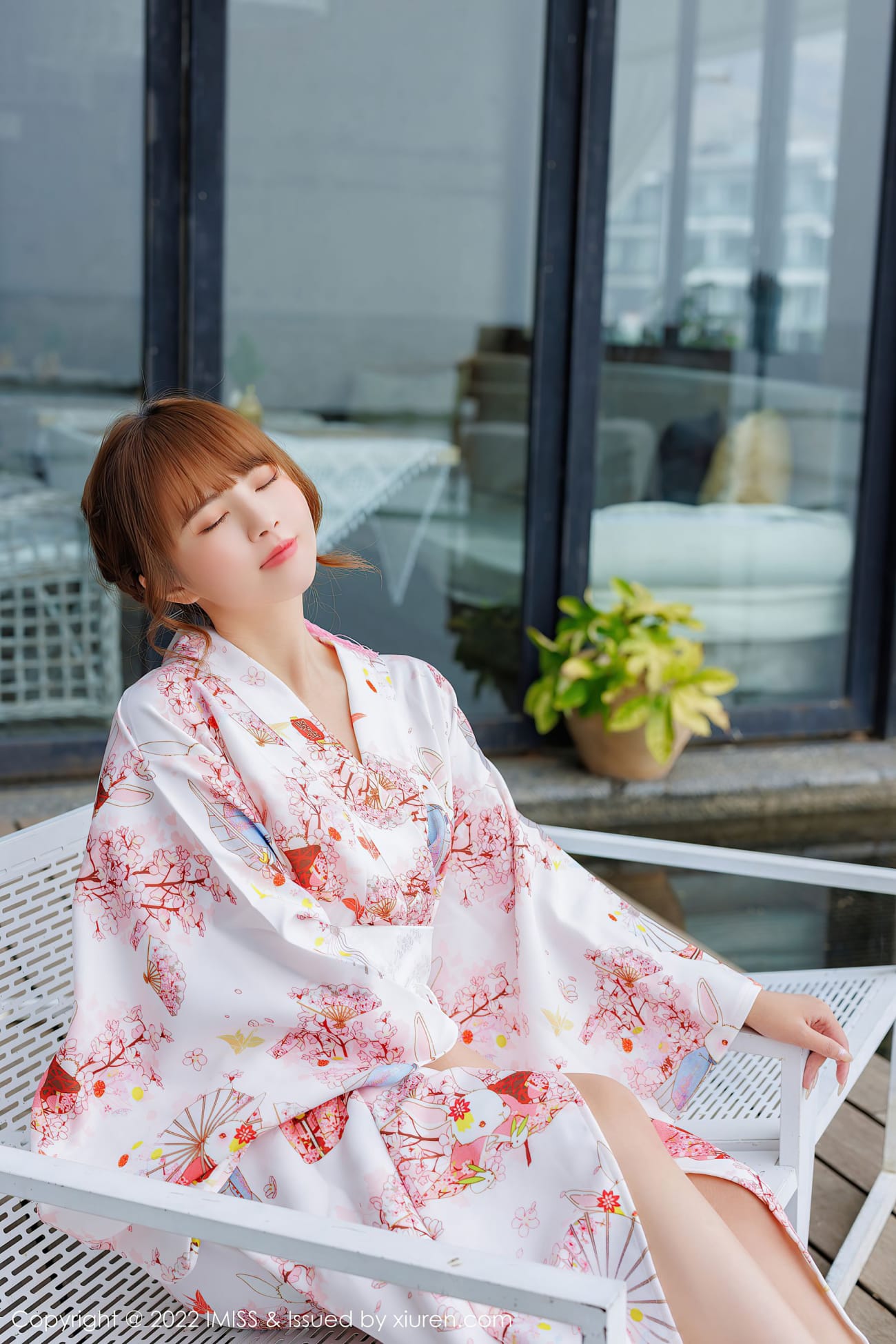 新人模特张思允Nice - 清新和服+内衣系列心愿写真