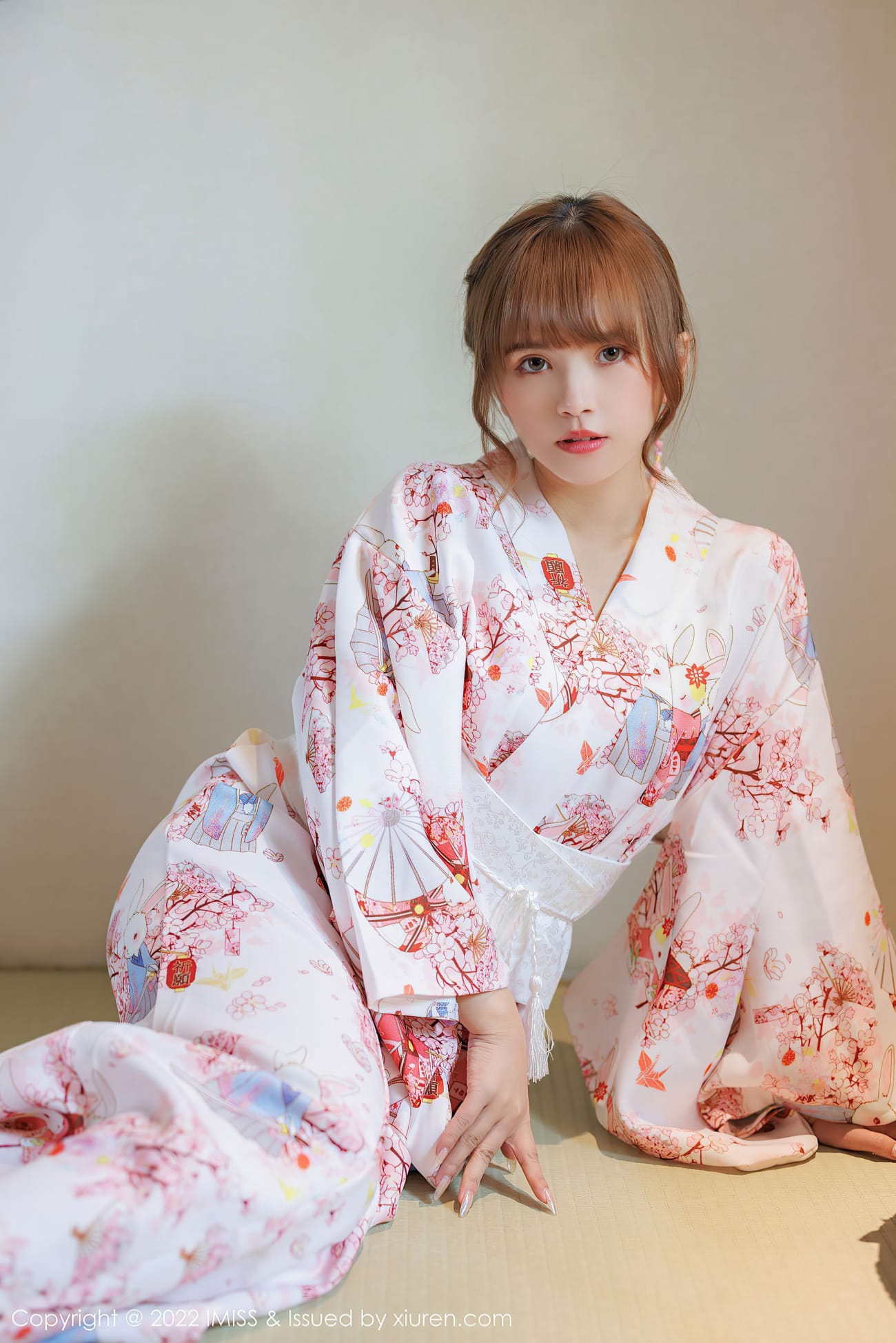 新人模特张思允Nice - 清新和服+内衣系列心愿写真
