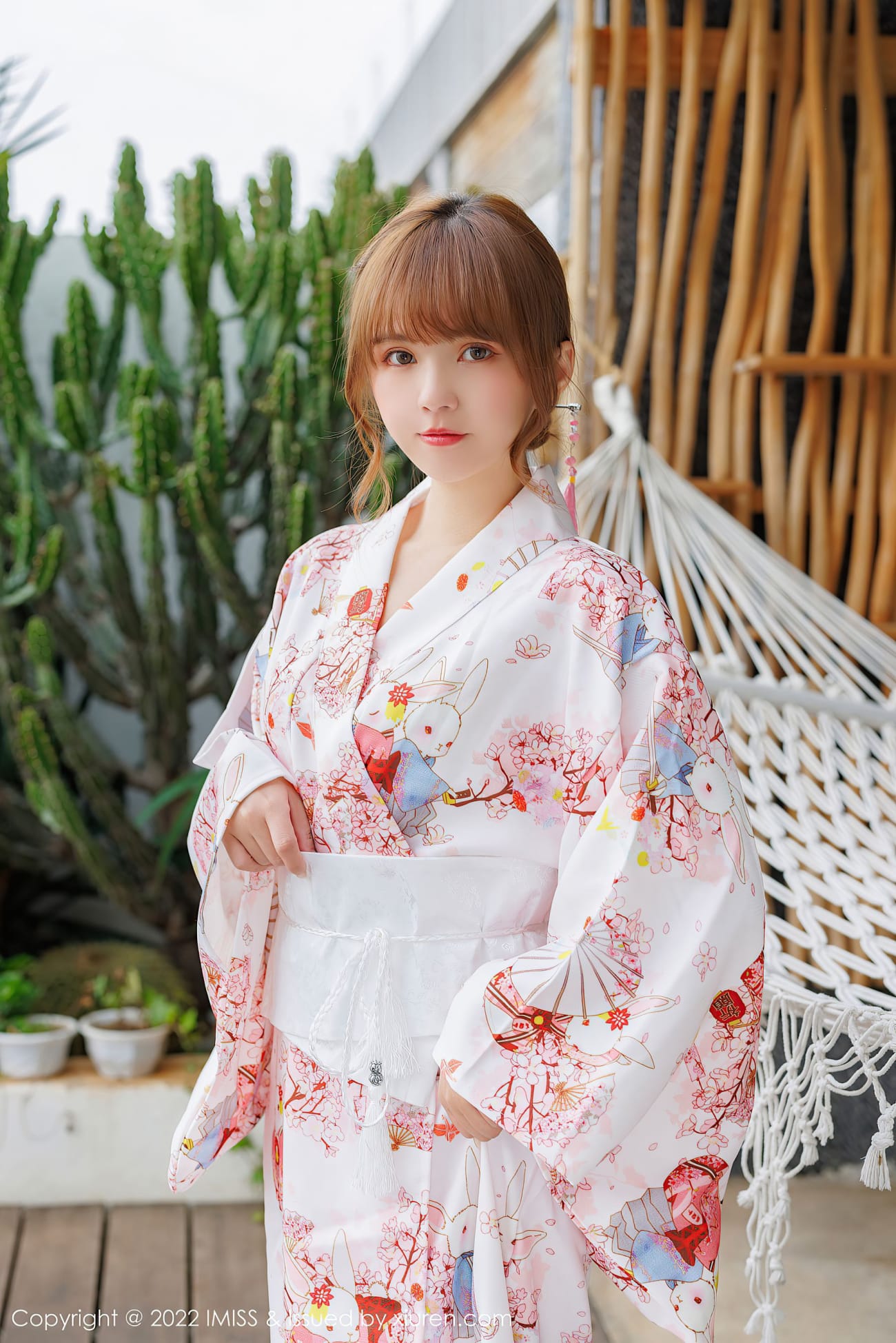 新人模特张思允Nice - 清新和服+内衣系列心愿写真