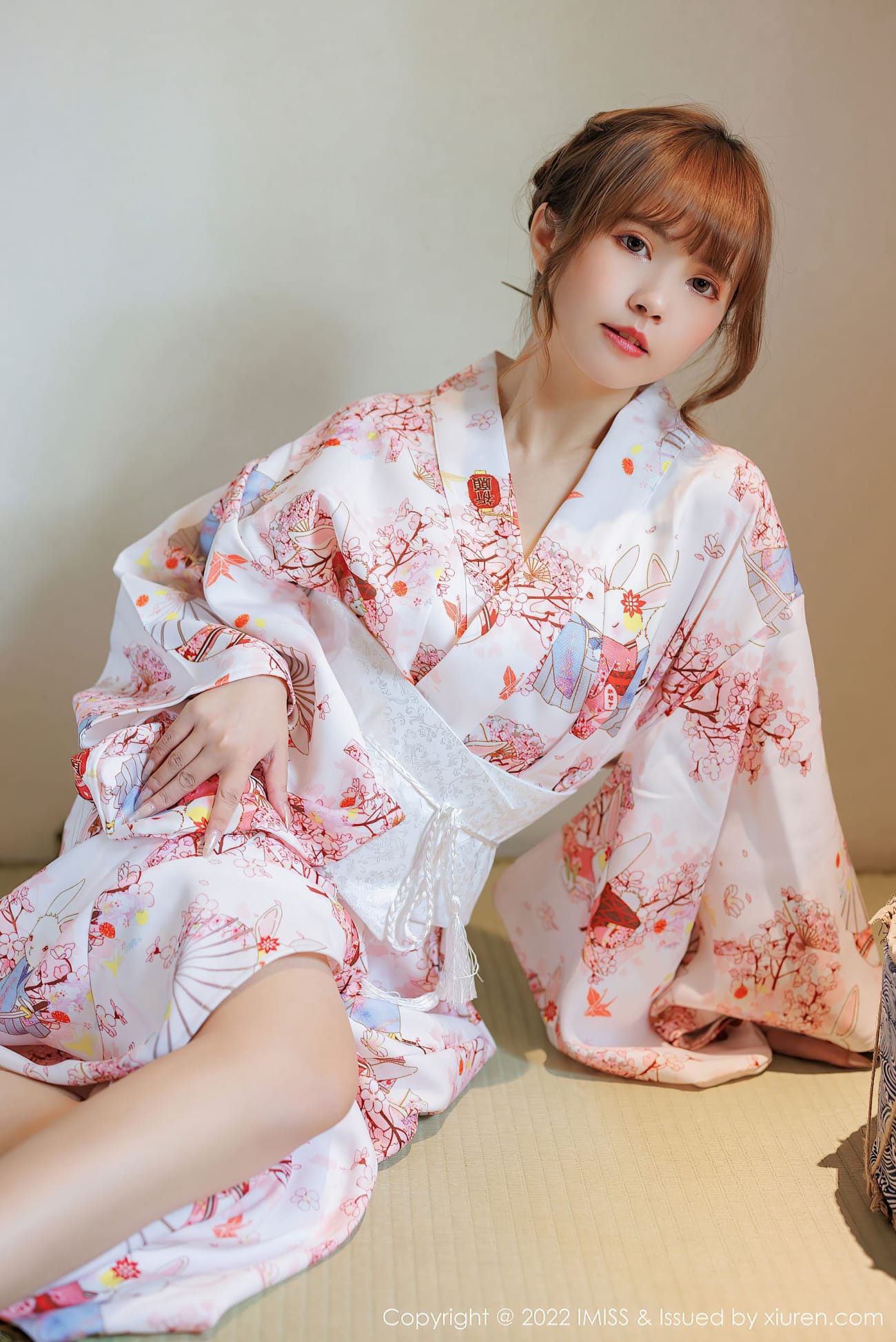 新人模特张思允Nice - 清新和服+内衣系列心愿写真